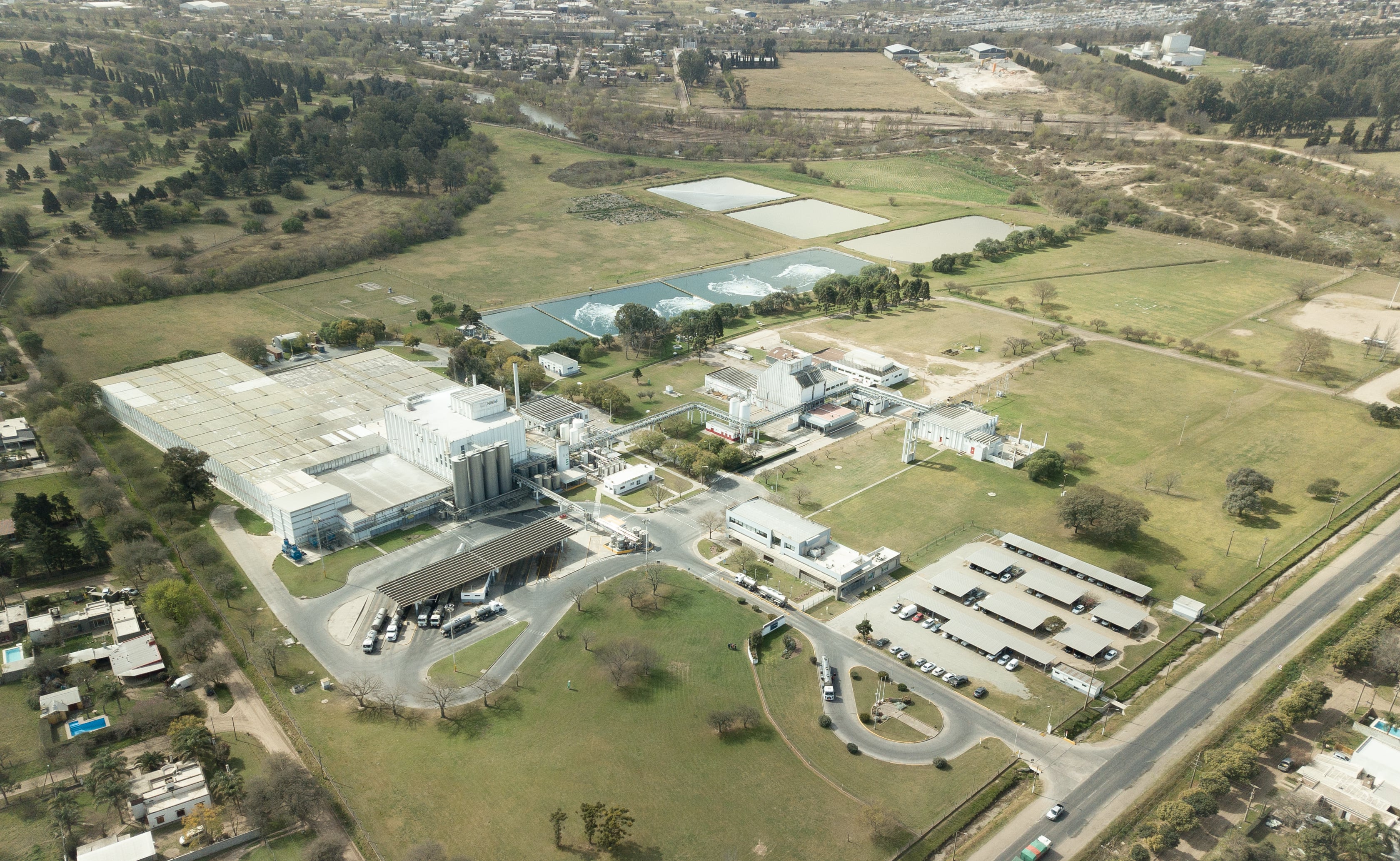 La planta en Villa Nueva, en la provincia de Córdoba