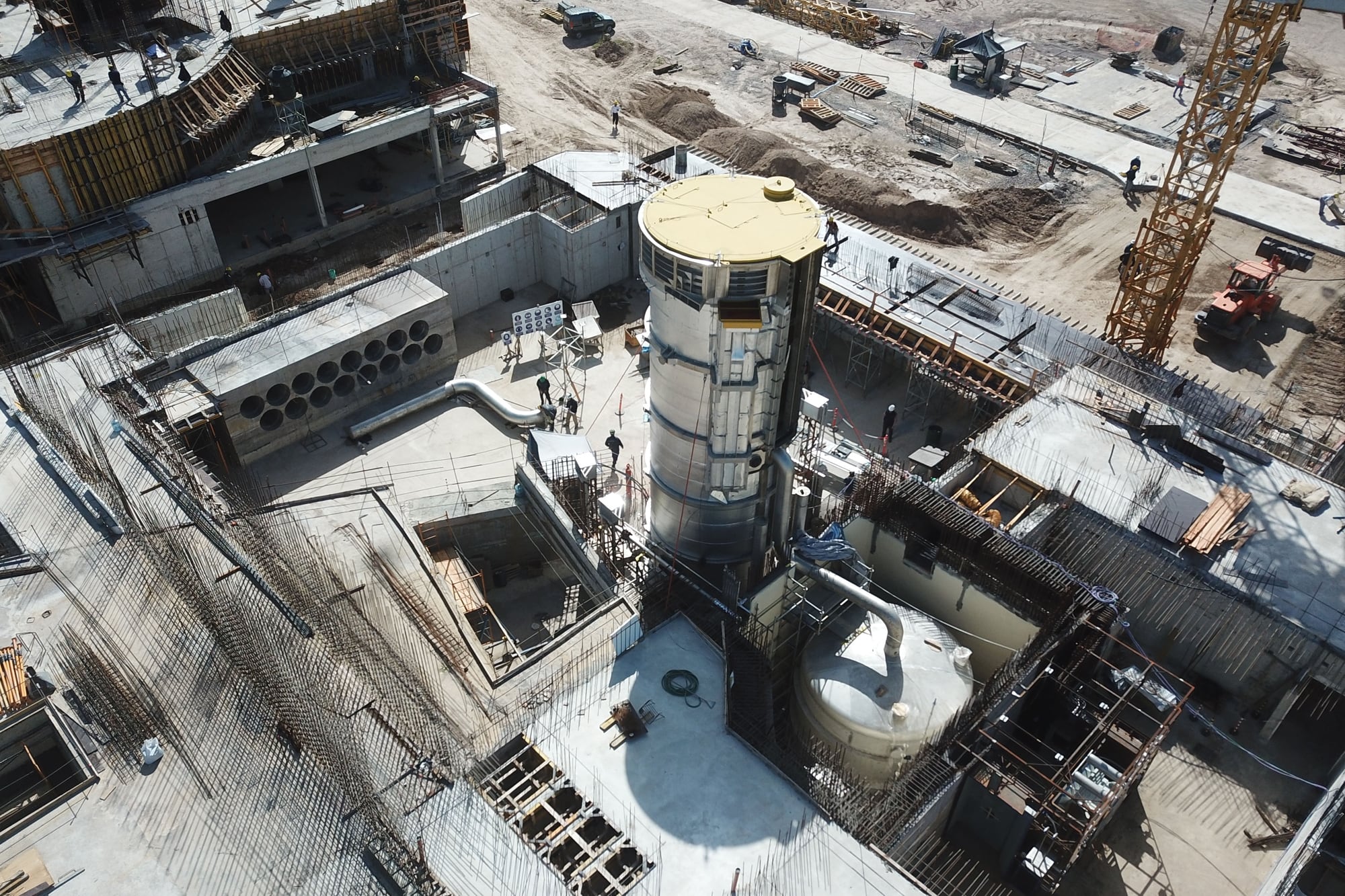 El centro atómico está ubicado a 33 km de la Capital