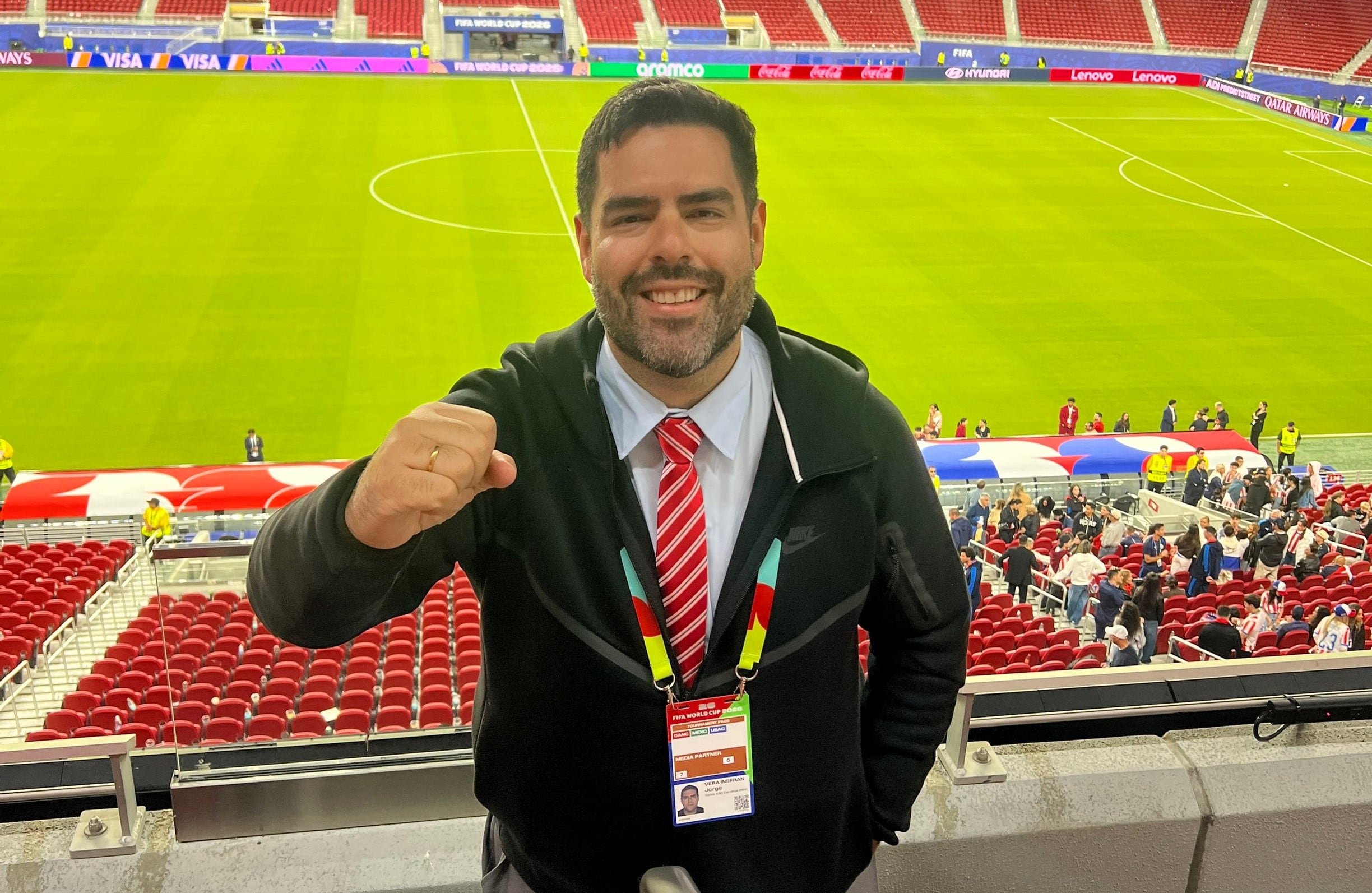 FIFA echó del Mundial a un relator paraguayo por insultar a autoridades de FIFA y a un árbitro en plena transmisión