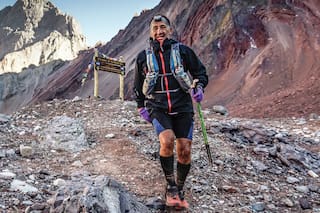 Historias. Corrió la Aconcagua 100K para superar una crisis personal