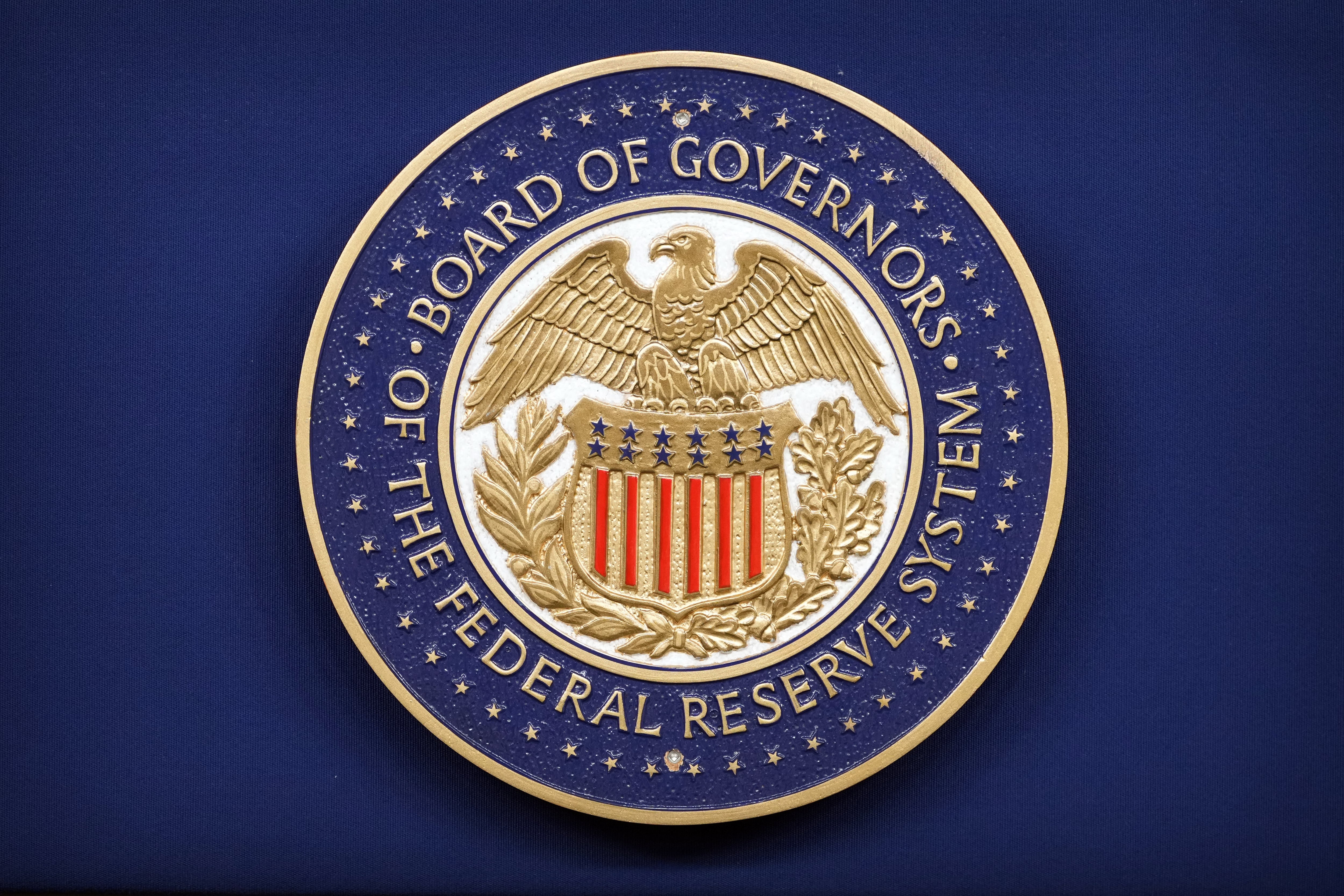 El logotipo de la Junta de Gobernadores de la Reserva Federal