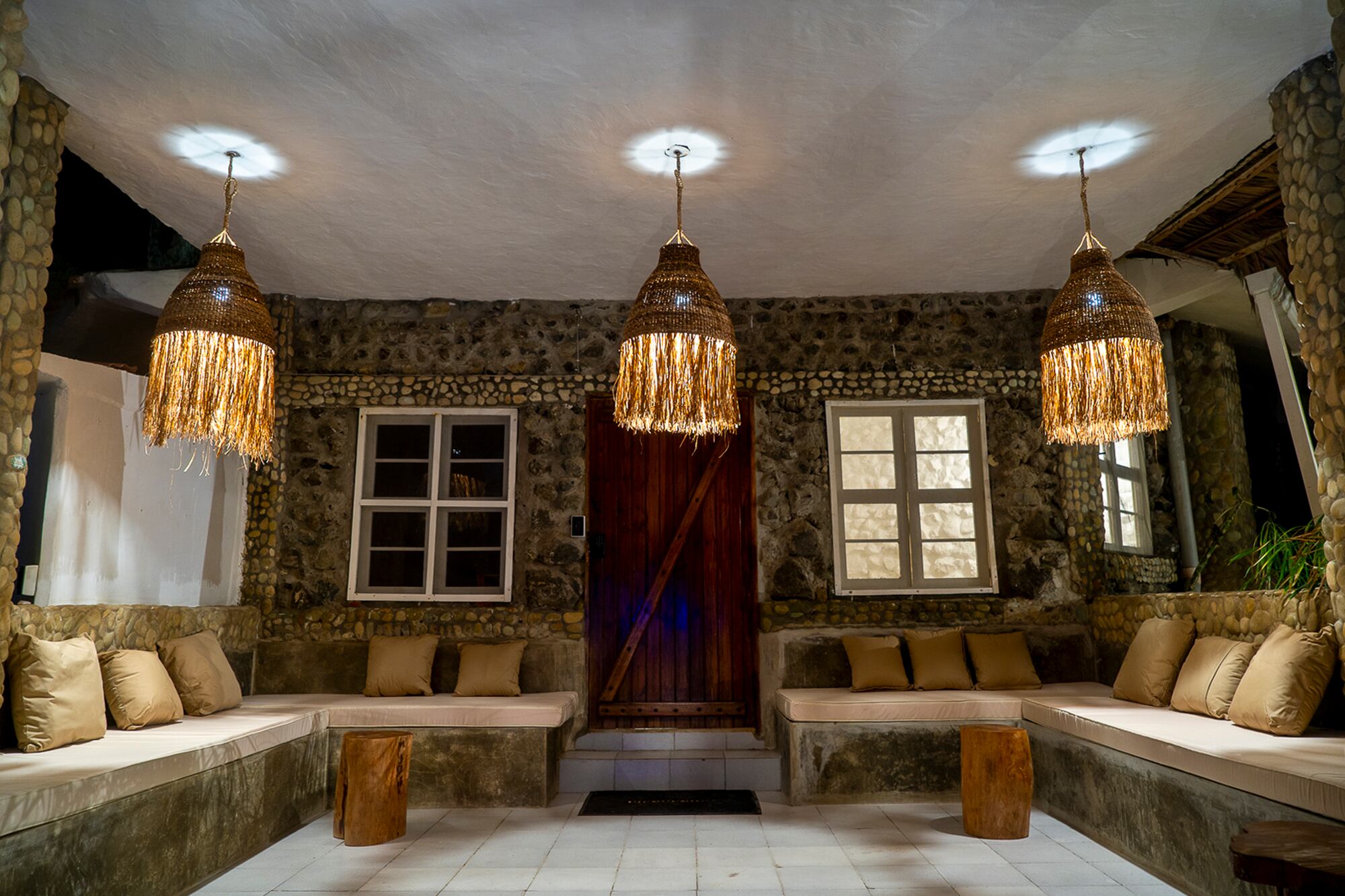 Hay espacios comunes para el intercambio entre los huéspedes