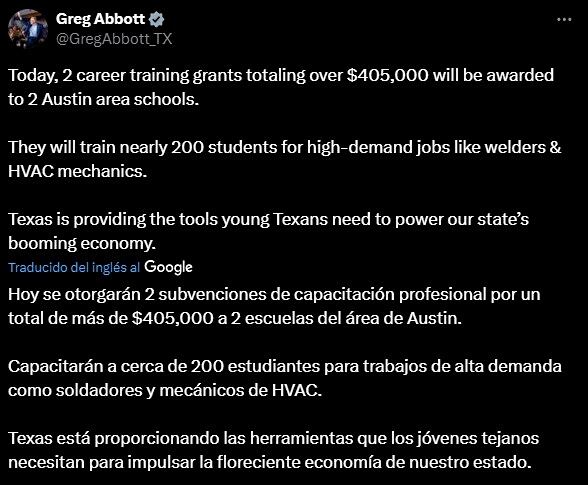 El gobernador destacó que se capacitarán a cerca de 200 estudiantes para trabajos de alta demanda