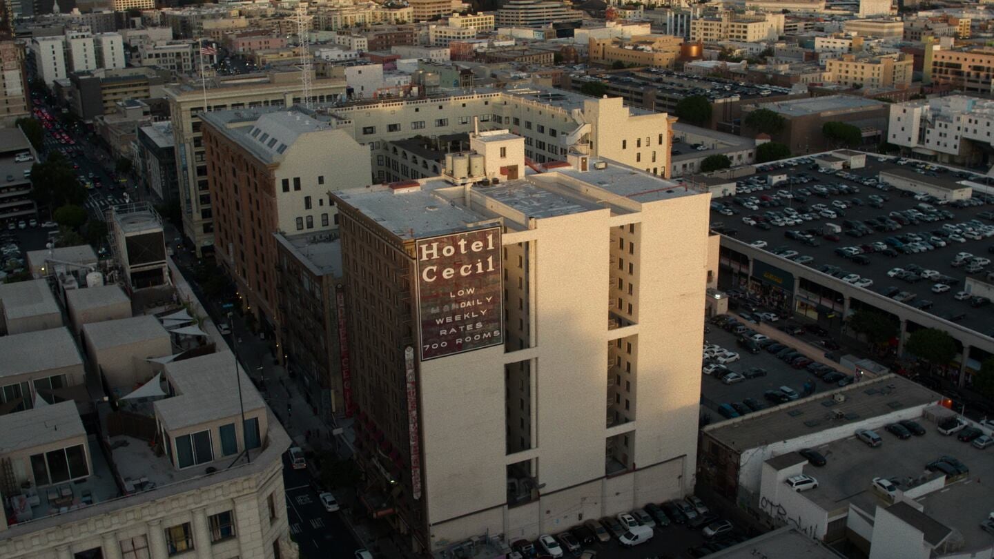 El hotel Cecil contaba con 700 habitaciones distribuidas en 15 pisos (Foto: NETFLIX)