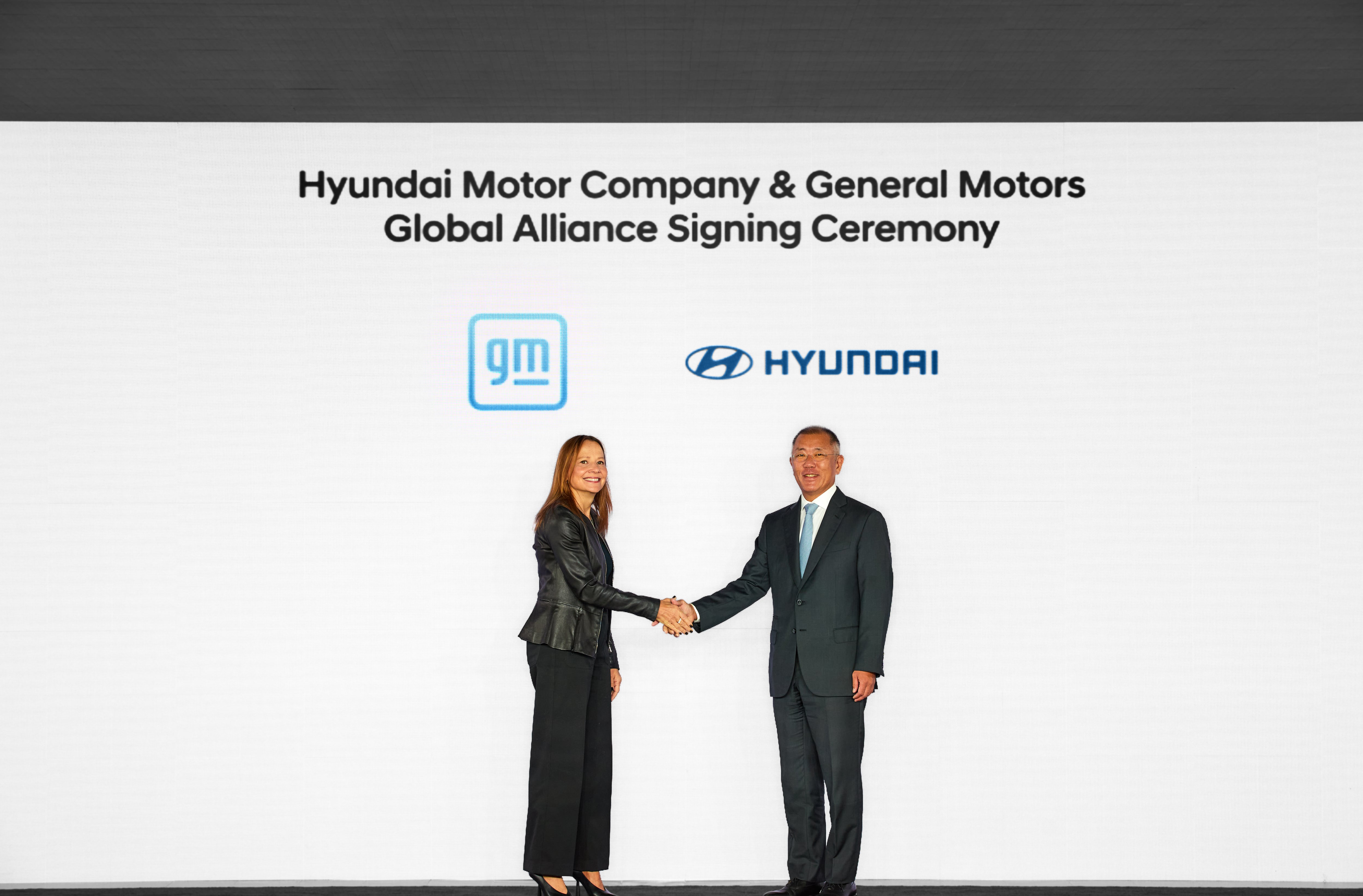 General Motors realizó una alianza con Hyundai para fabricar cinco modelos
