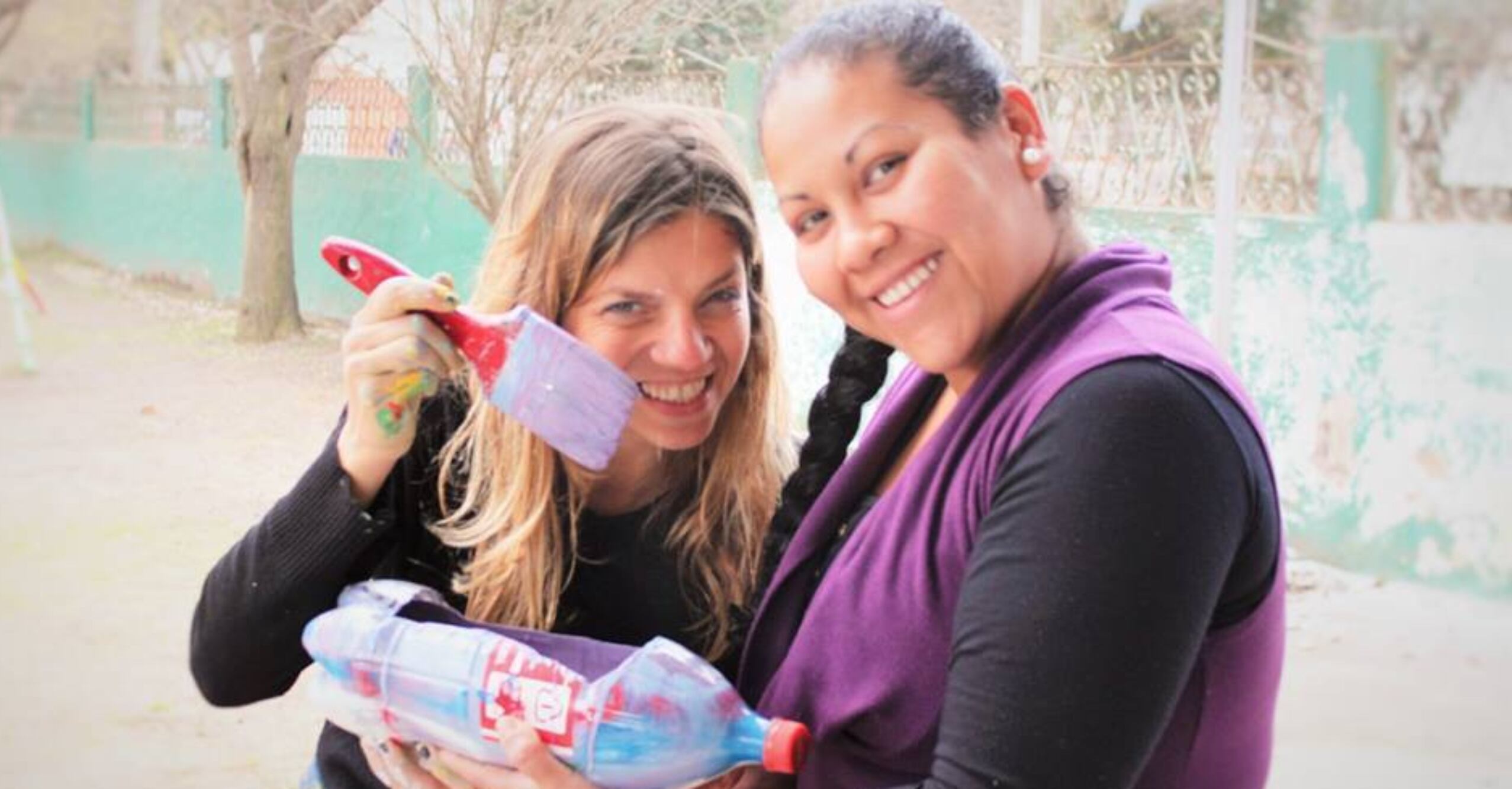 “Con un pincel en la mano se puede cambiar el mundo”