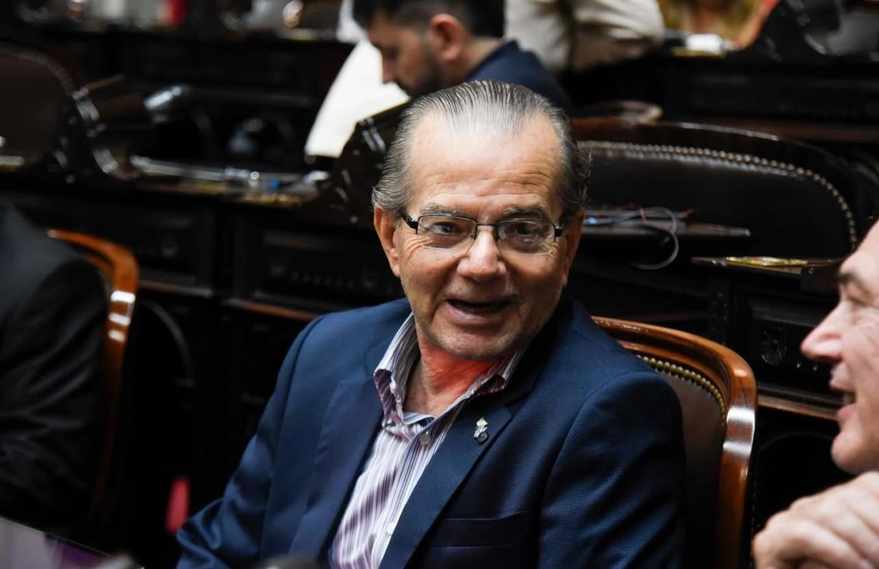 Cipolini en su banca en la Cámara de Diputados