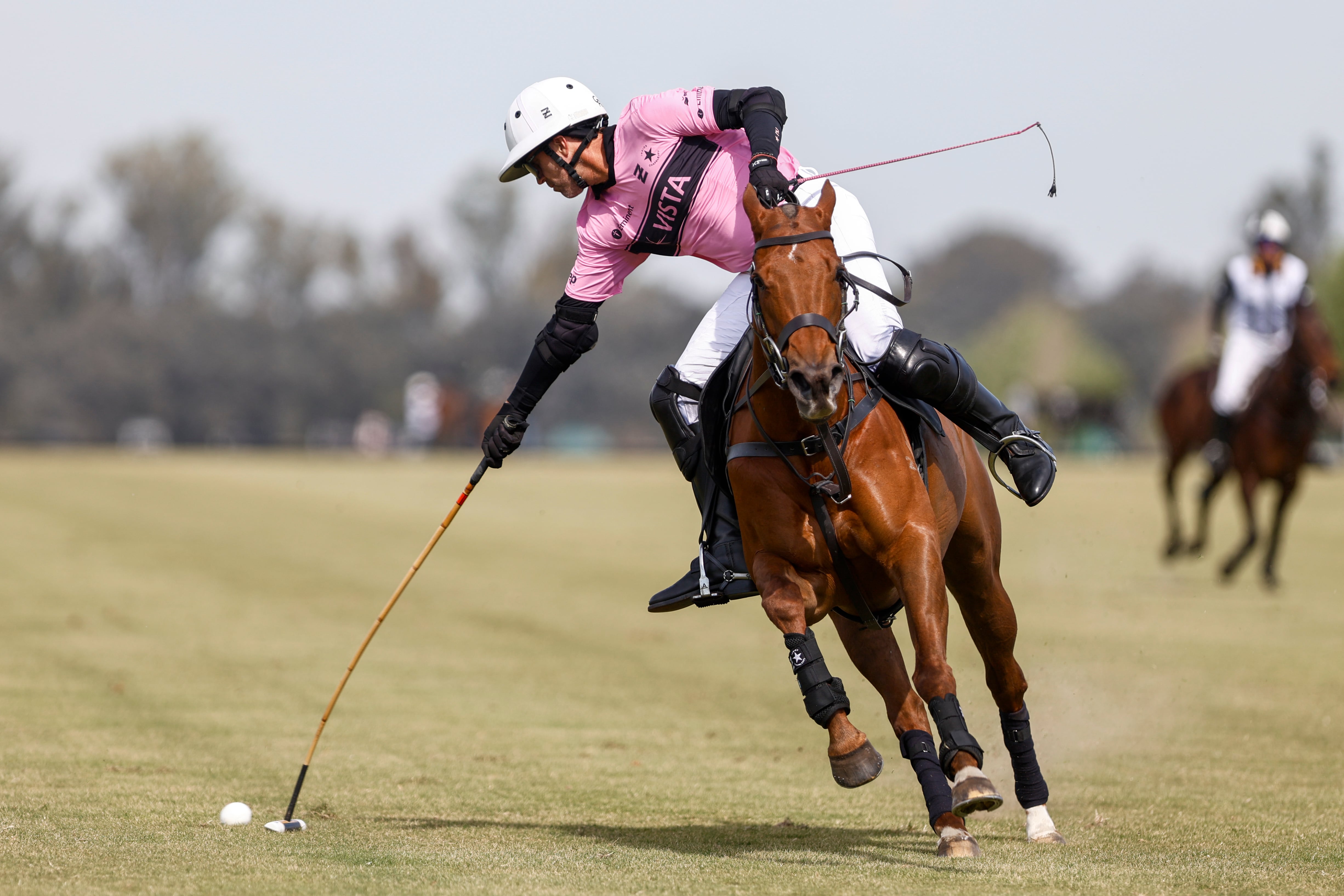 Gonzalo Pieres (h.) y todo Ellerstina-Indios Chapaleufú intentarán acceder a la final del Abierto de Hurlingham cuando se crucen con La Hache.