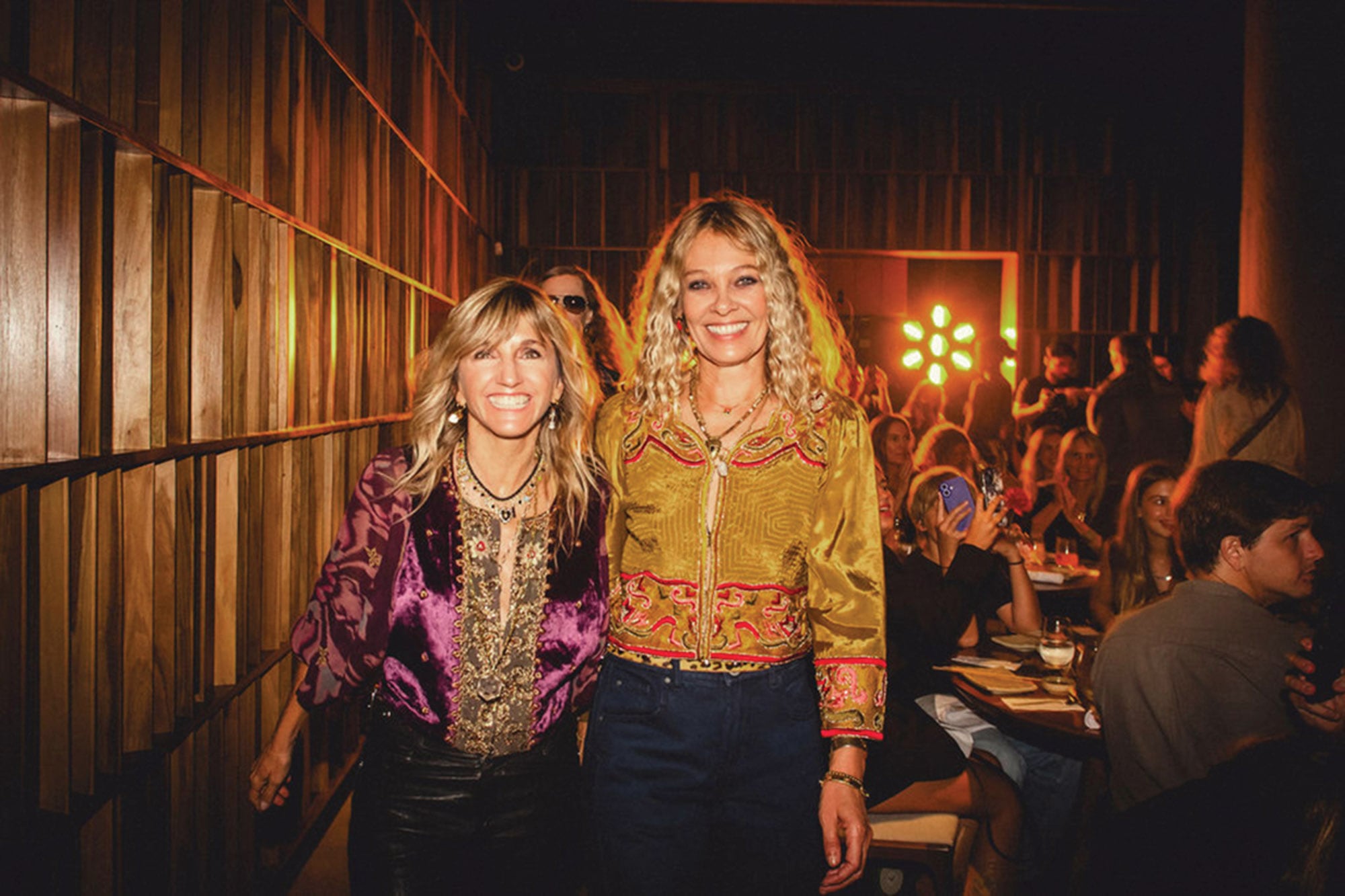 Las anfitrionas, Josefina Helguera y Sol Acuña