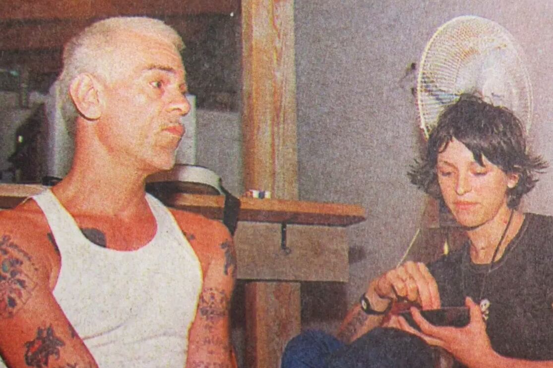 Dee Dee Ramone y Bárbara Zampini