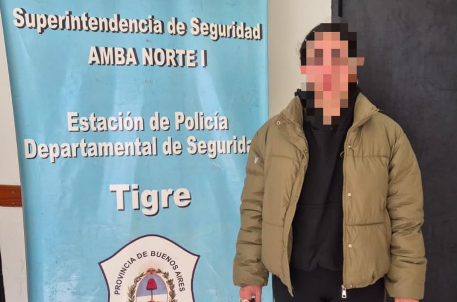 La detenida fue identificada como Agustina Mailén Romero, de 25 años