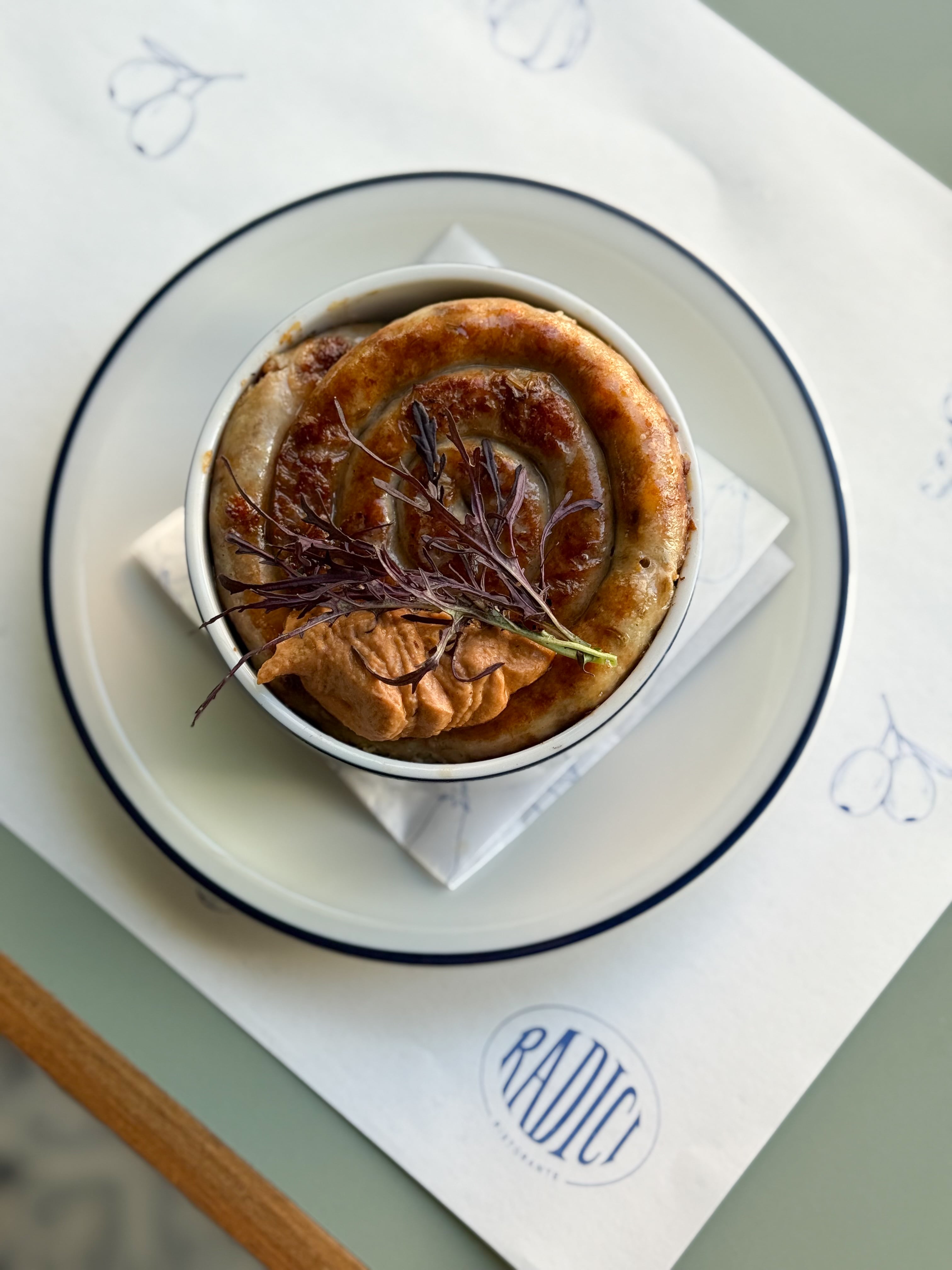 Pastel de papa y salchicha parrillera