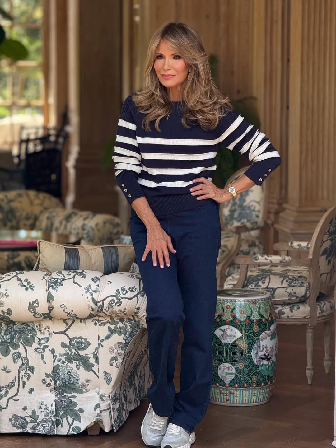 A sus 80 años, Smith es referente del lifestyle global, promoviendo la importancia de los hábitos saludables, el ejercicio y la belleza natural