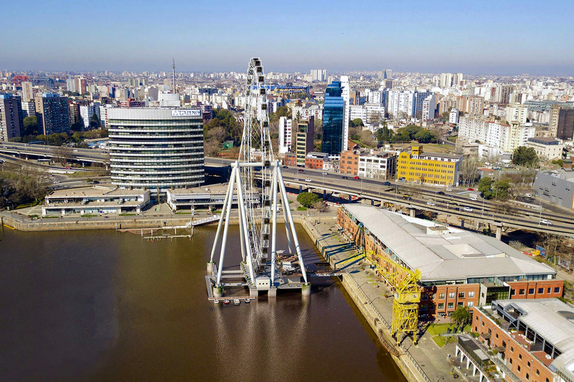 Comienza la construcción del “London Eye” de Buenos Aires: cuándo se inaugura y dónde estará