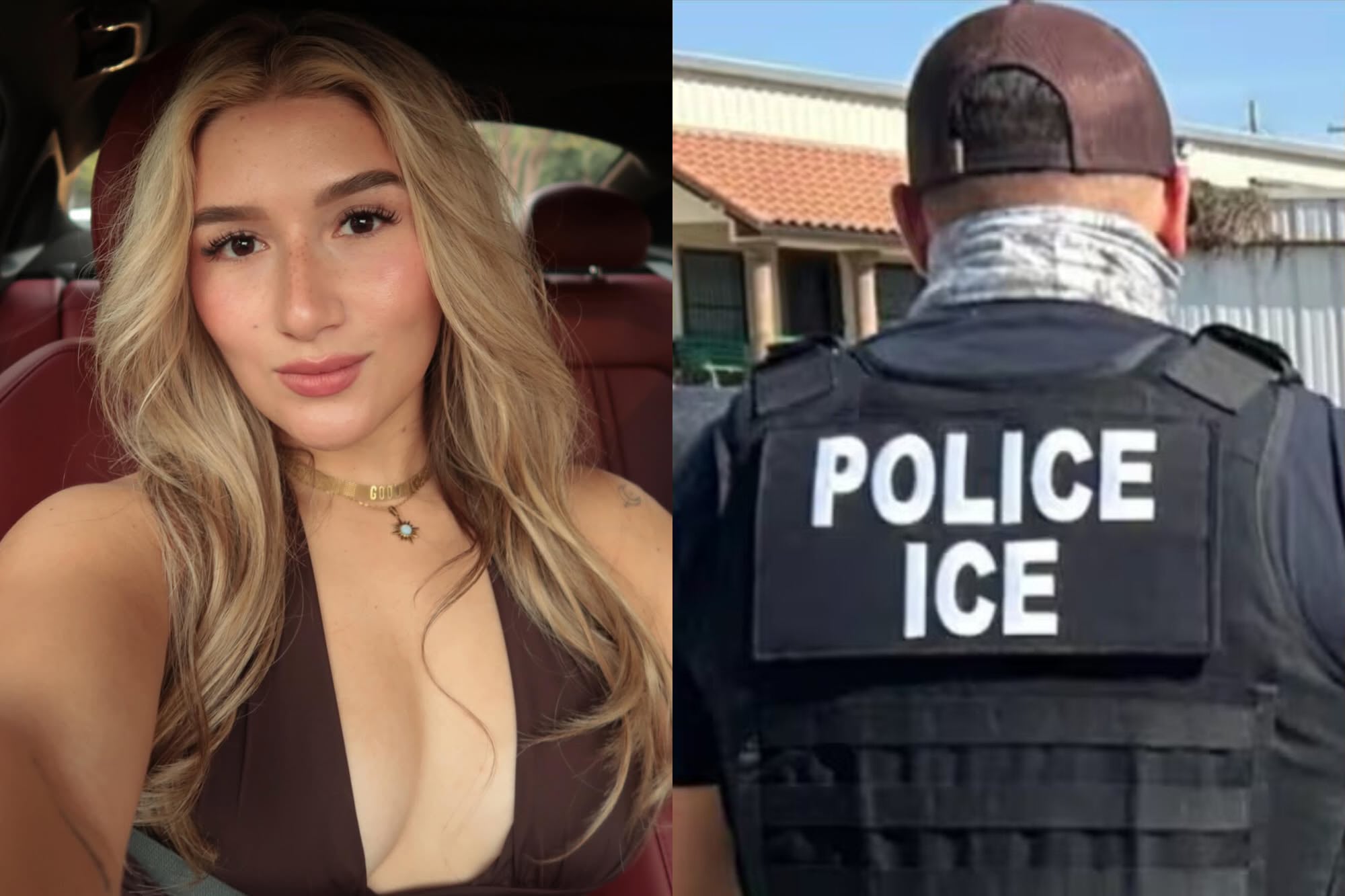 Es venezolana, pasó cuatro meses detenida por el ICE, pese a estar casada con un militar: cómo fue su liberación