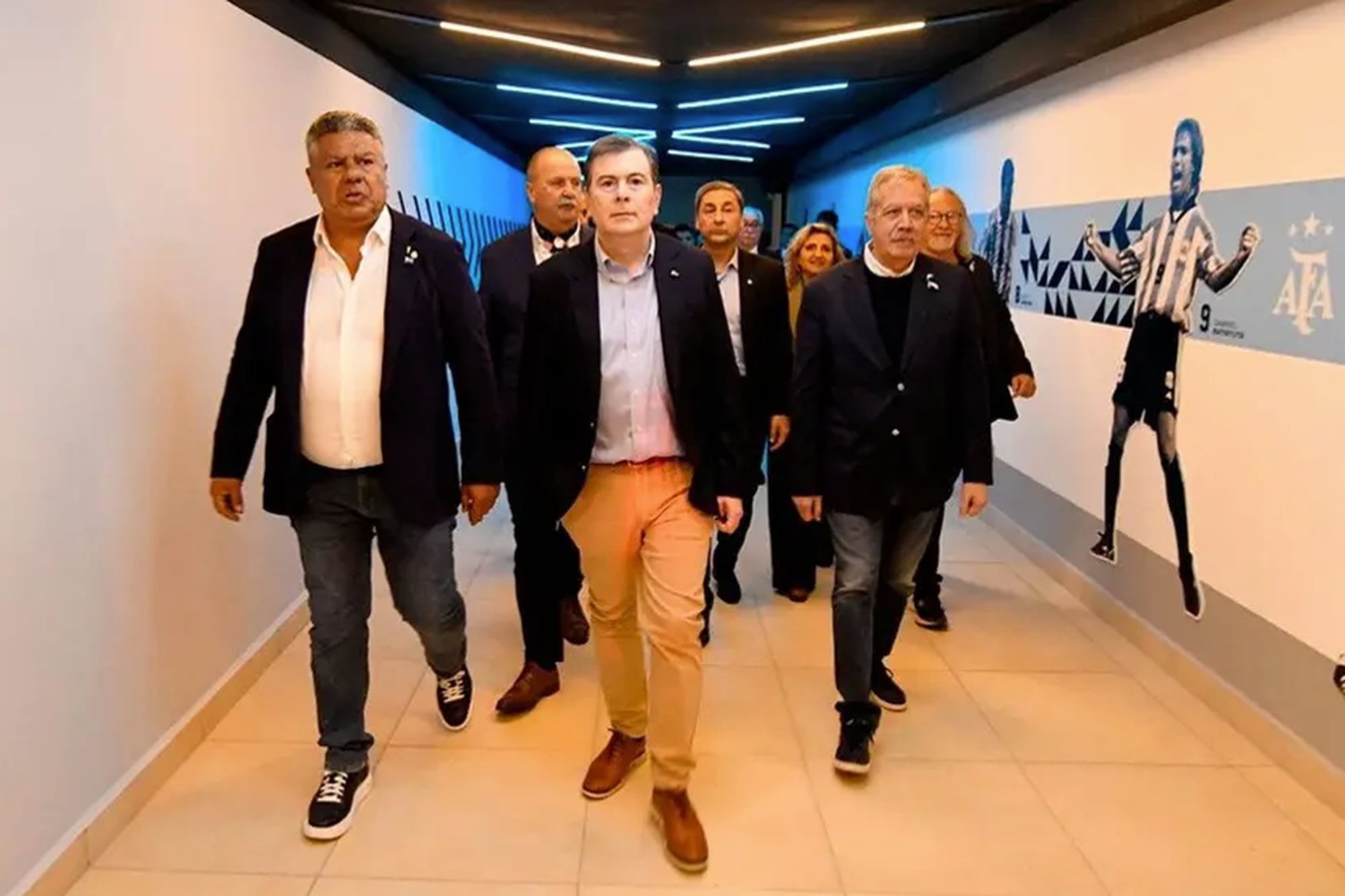 Gerardo Zamora y Claudio Chiqui Tapia