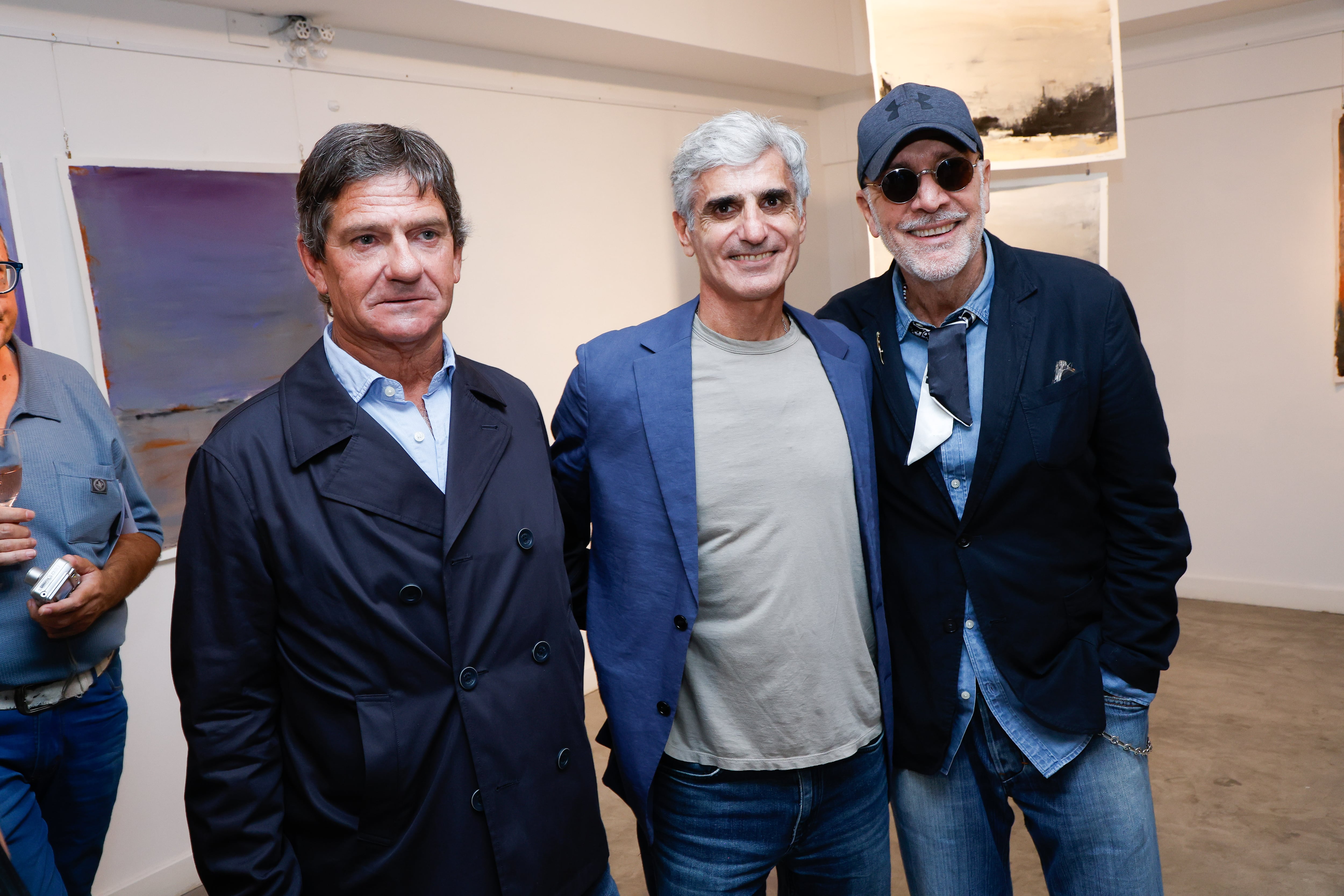 Pablo Bordeu, Mariano Hillar y Carlos Entenza