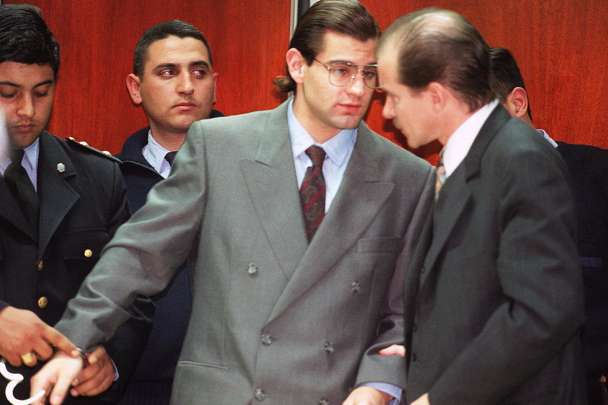 Guillermo Álvarez durante el juicio oral