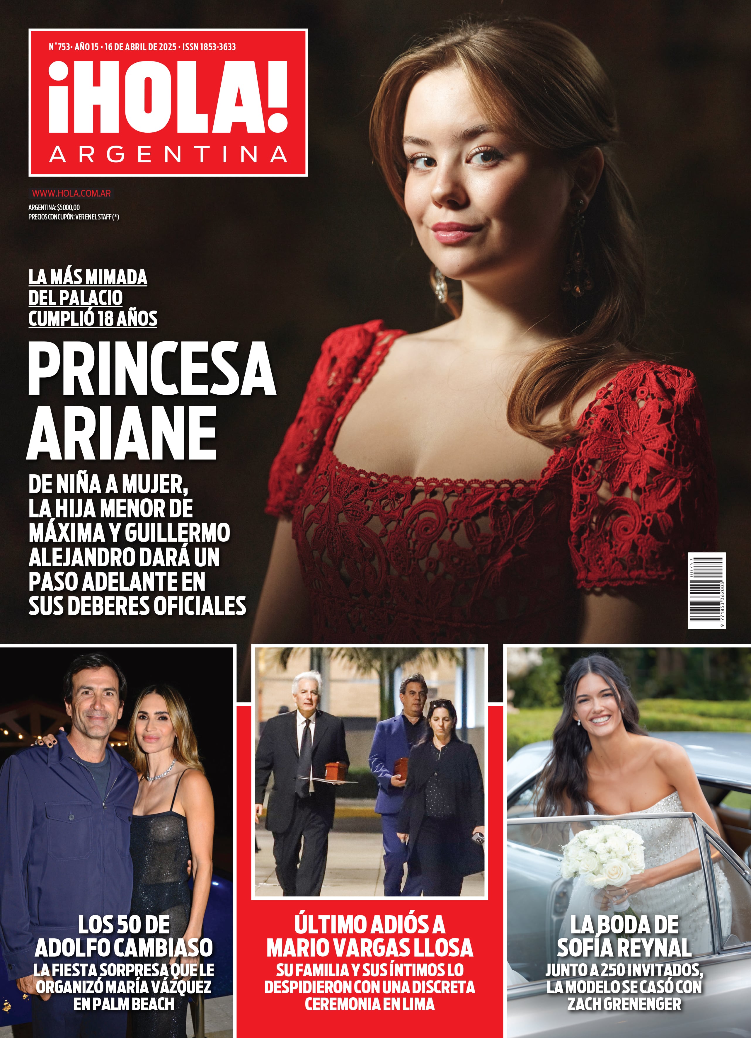 La tapa de revista ¡Hola! de esta semana