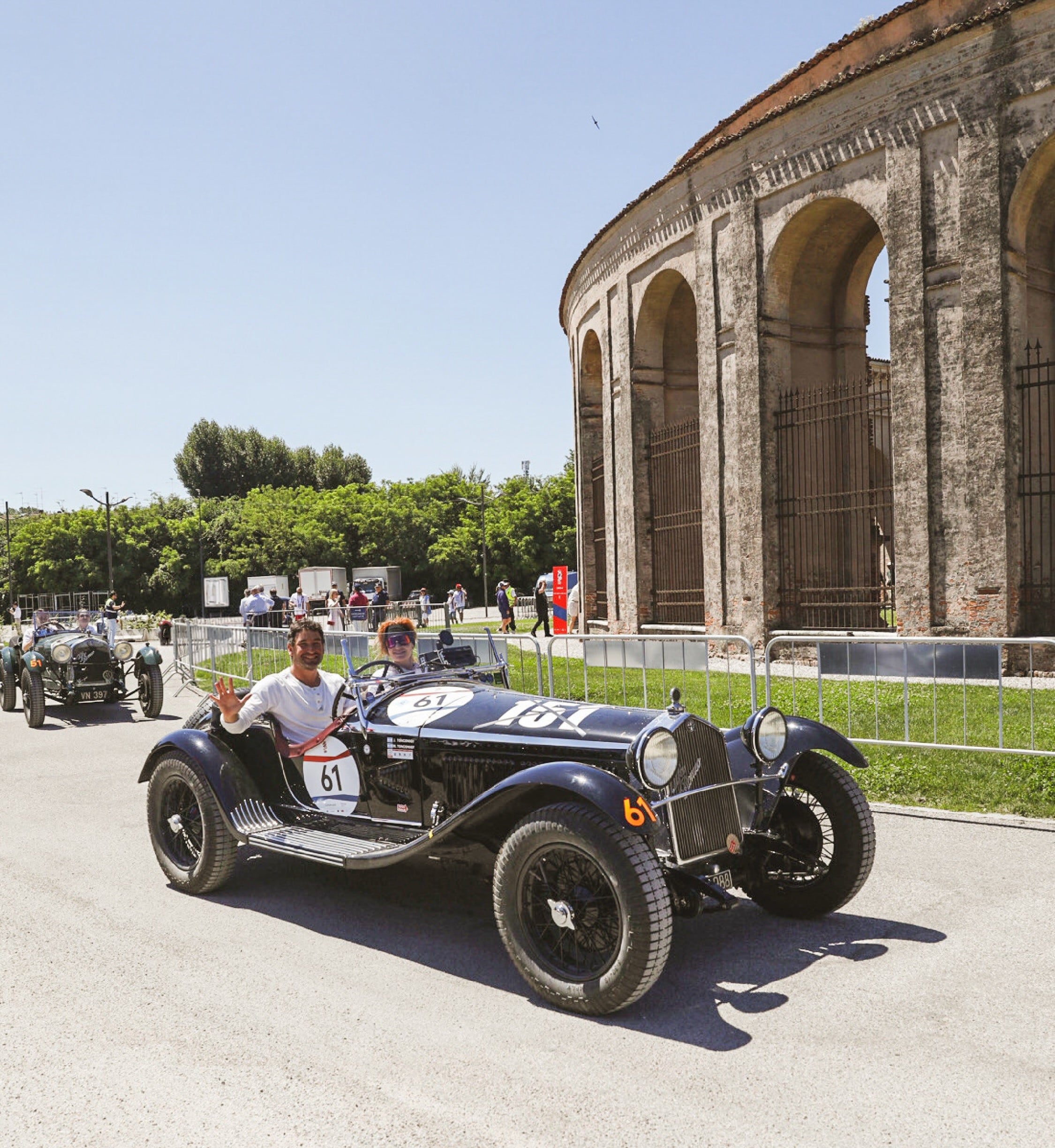 En las Mille Miglia 2026.