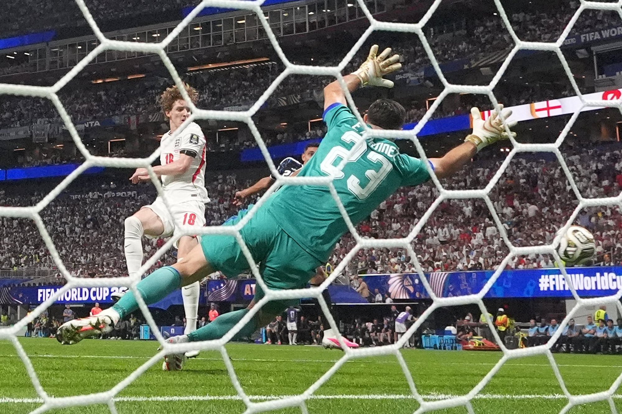 VIDEO: los goles de Argentina vs. Inglaterra en el Mundial 2026