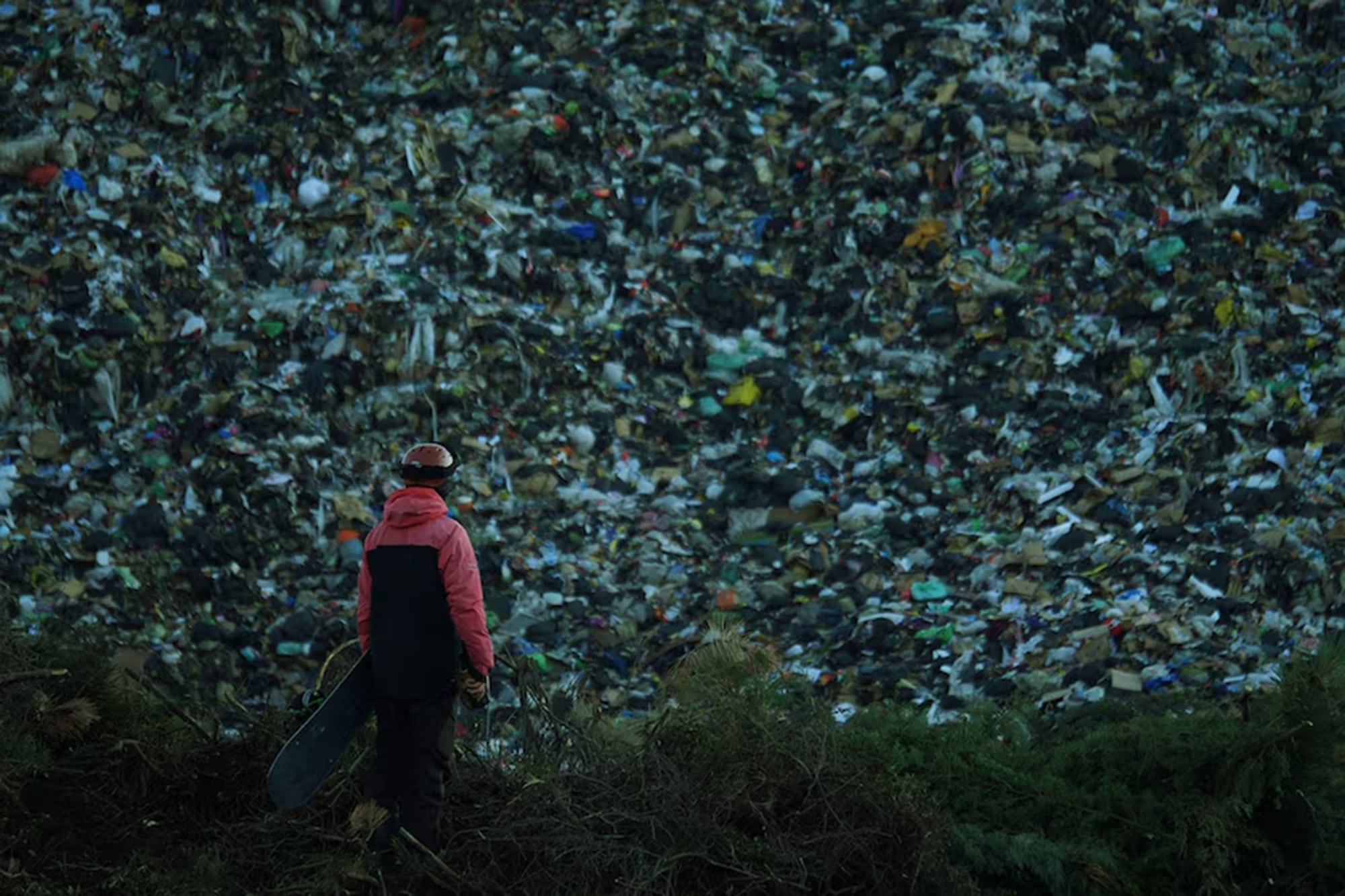 Basural a cielo abierto en Bariloche