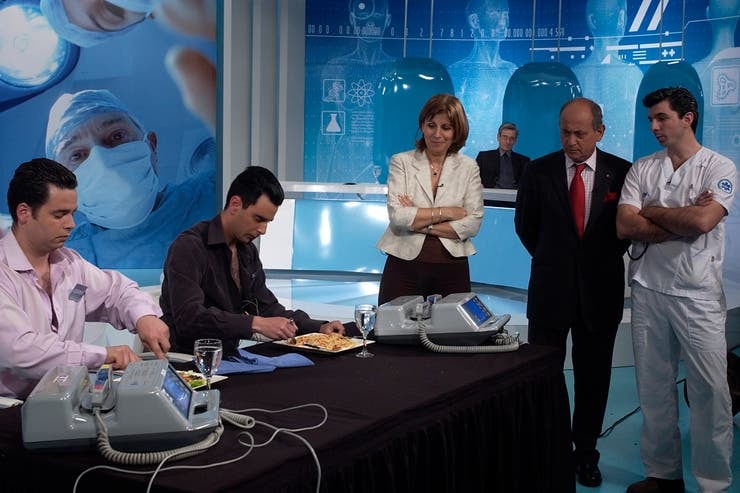 Chiche Gelblung en 2006, en La vida es bella