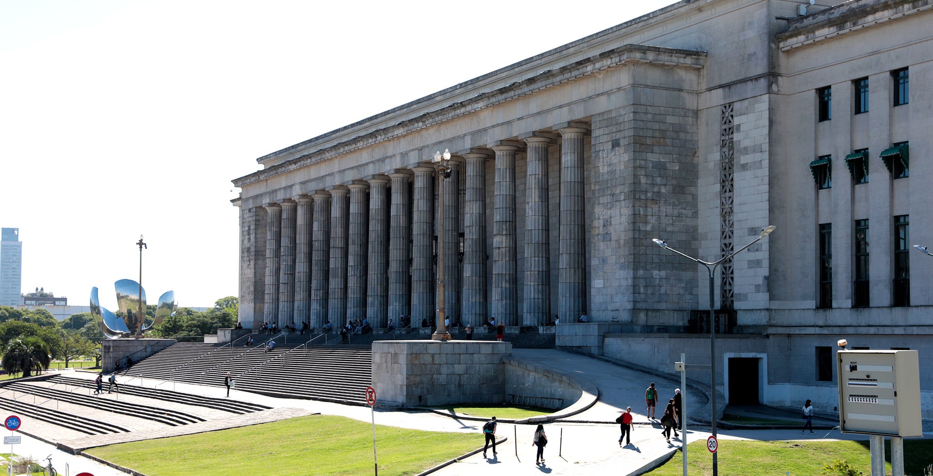 La obra mejorará la circulación en las inmediaciones de la Facultad de Derecho de la UBA (Foto: UBA)
