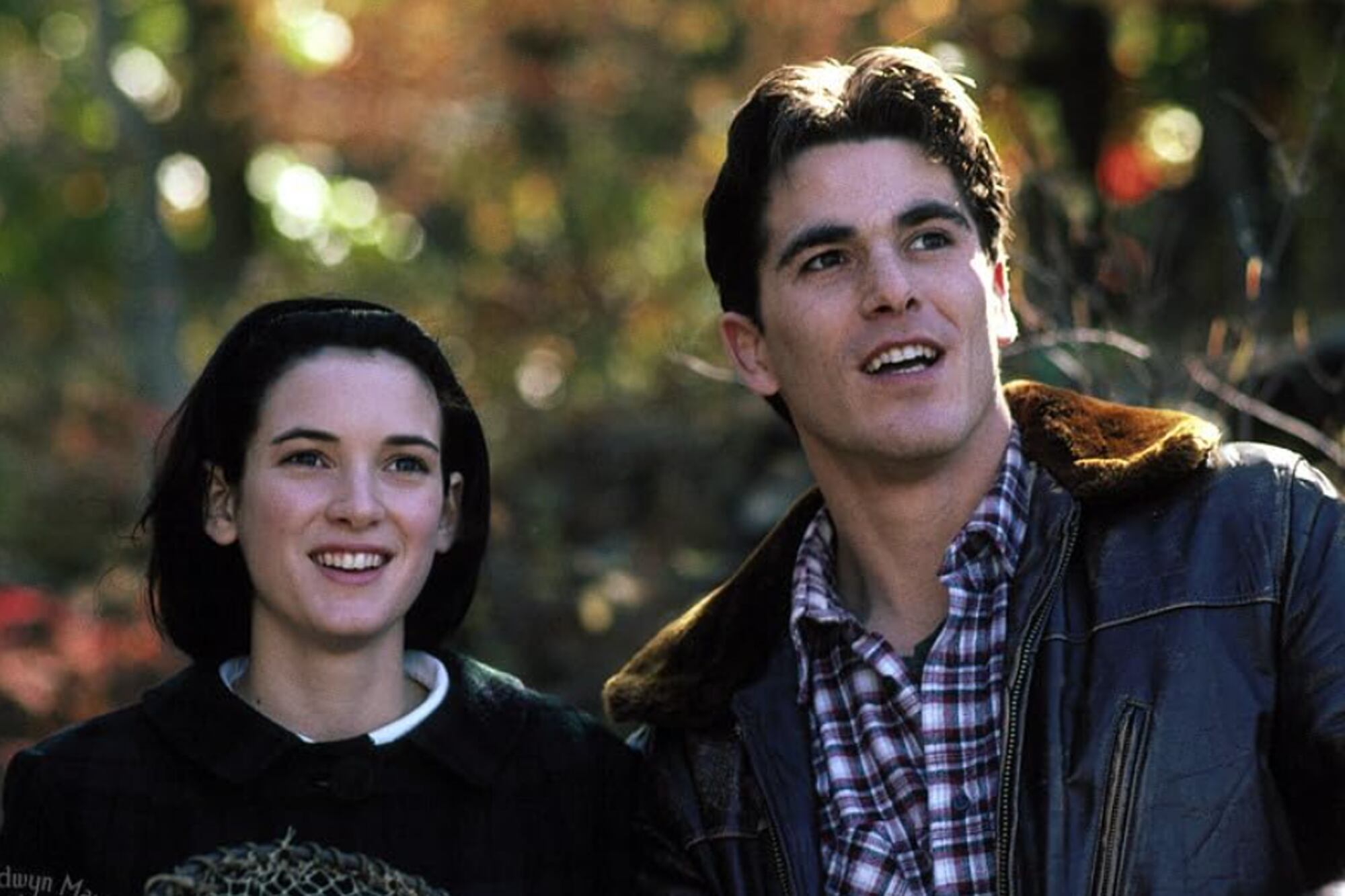 El actor, junto a Winona Ryder en Mi madre es una sirena