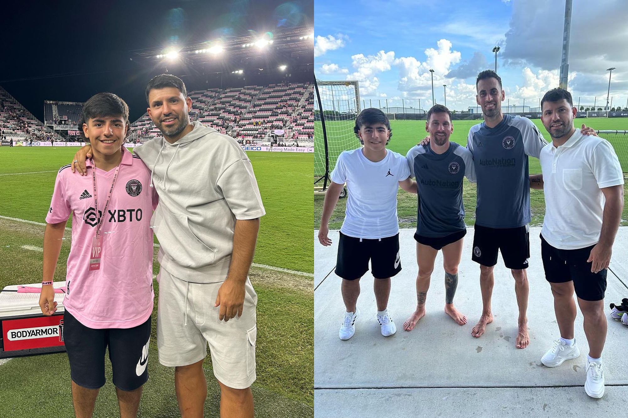 Benjamín Agüero eligió a Lionel Messi como el mejor de toda la historia