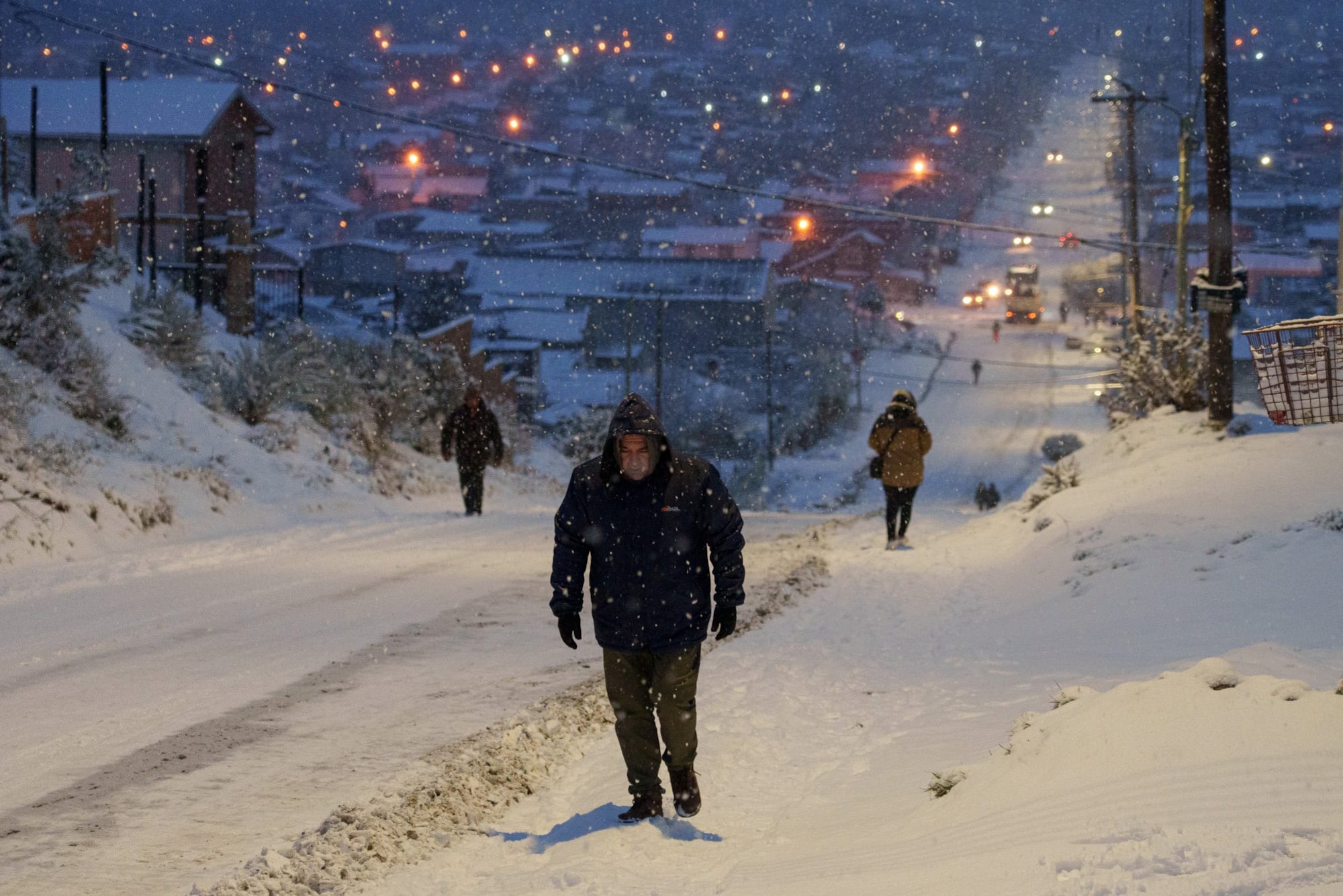 “Más que en la Antártida”: alerta por frío extremo en la Patagonia, en una de las semanas más gélidas del invierno