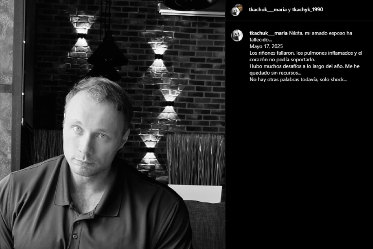 La noticia fue confirmada por su esposa, Maria Tkachuk, también dedicada al culturismo, a través de un posteo en la red social Instagram
