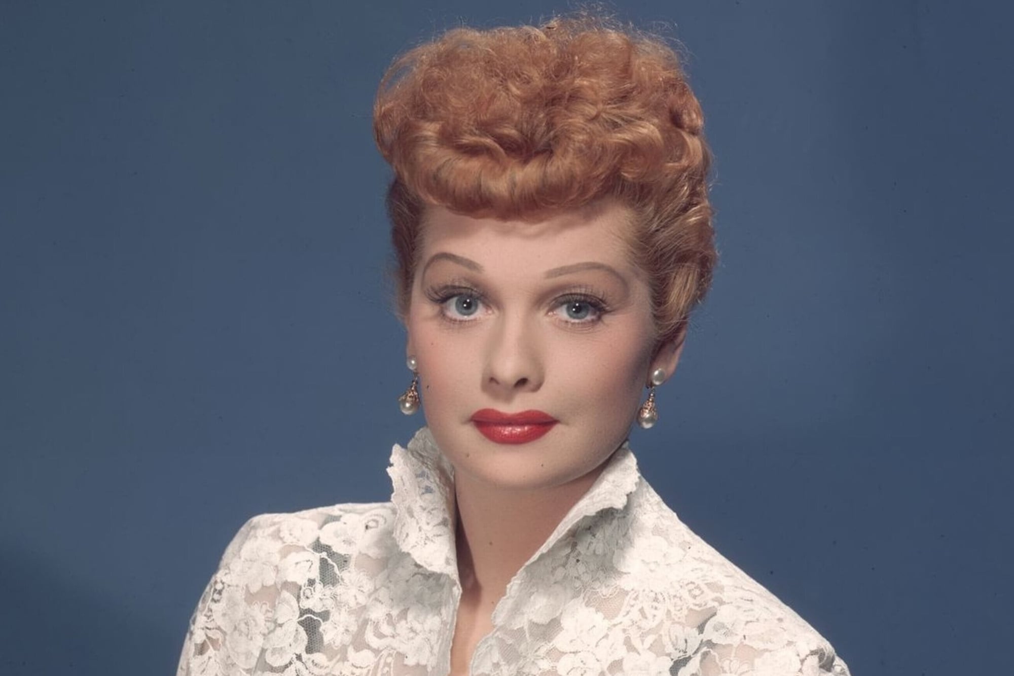 Lucille Ball, la gran estrella de la televisión estadounidense de los años cincuenta