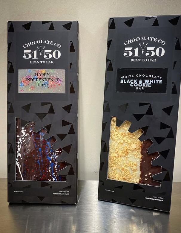 Las barras de chocolate con sal marina de Chocolate Co. que se venderán en el nuevo local de Whole Foods Market