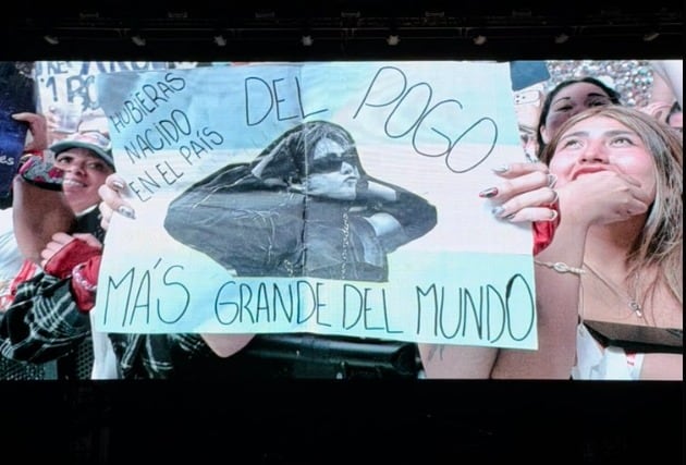 Los carteles anticipaban que iba a haber pogo