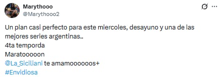 Las primeras reacciones tras el estreno de la cuarta temporada de Envidiosa (Foto: Captura de X)