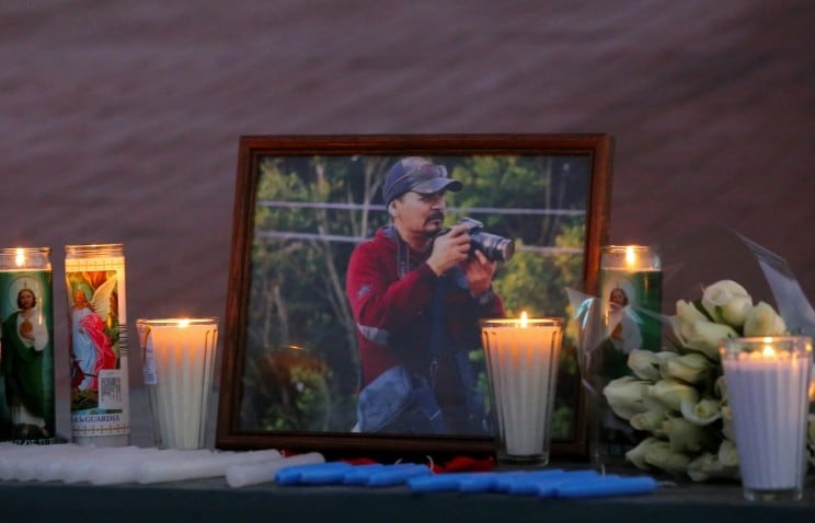 Fotoperiodista mexicano Margarito Martínez que fue asesinado por el cartel local