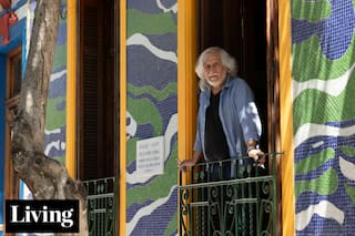 Marcada por el arte, su casa terminó transformando el Pasaje Lanín