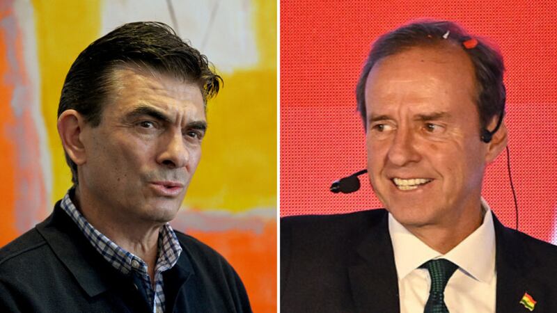 Rodrigo Paz y Jorge Tuto Quiroga compiten por la presidencia de Bolivia