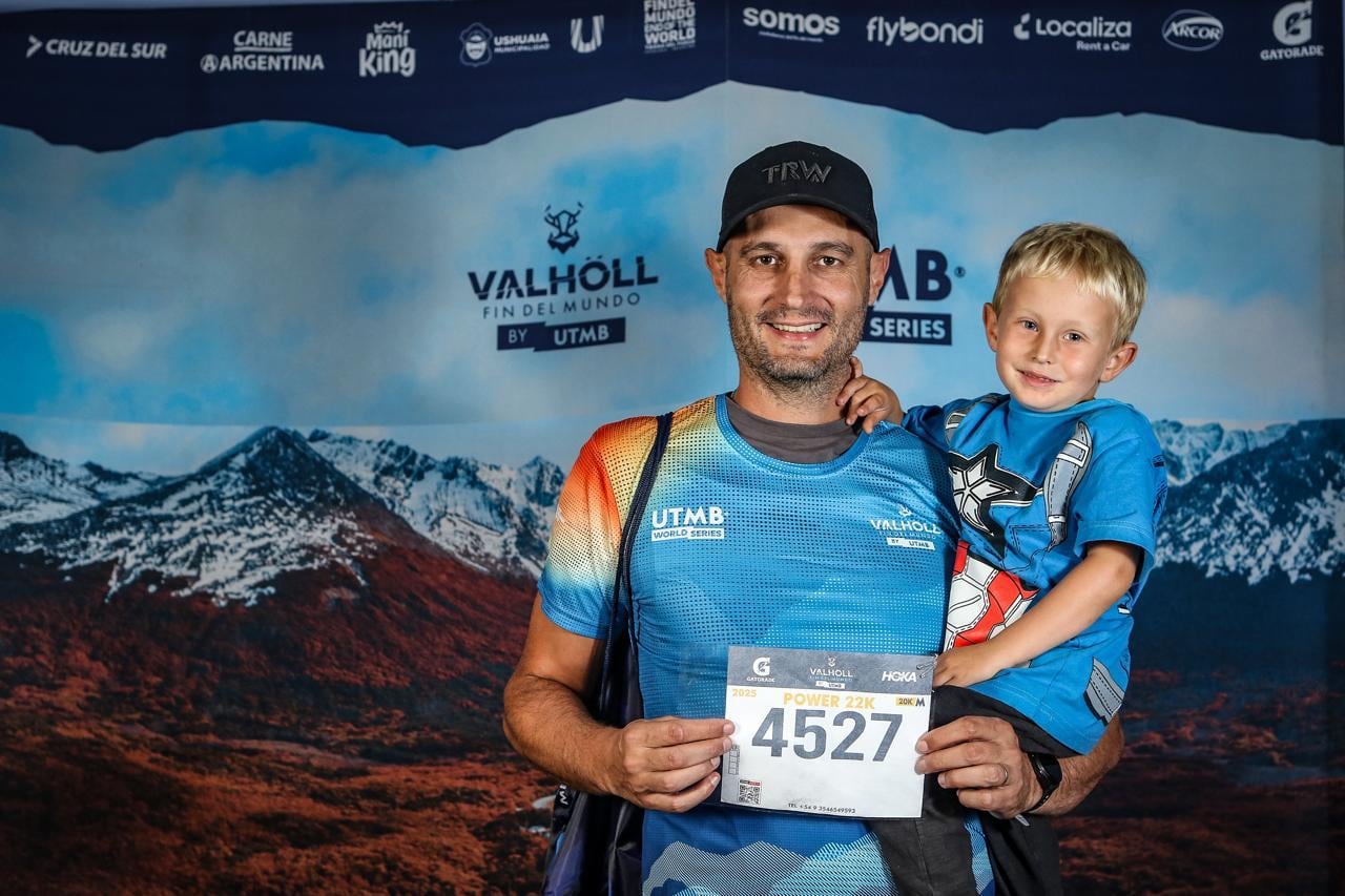 El año pasado corrió los 42 kilómetros de la Maratón de Buenos Aires, y en el medio descubrió el Trail running (carreras de montaña), deporte que sigue practicando con satisfacción y orgullo