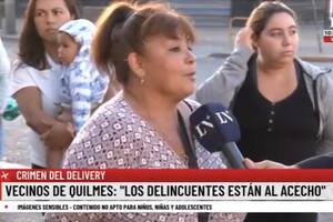 "Nos están emboscando". La dura revelación de una vecina de Quilmes que indignó a Majul