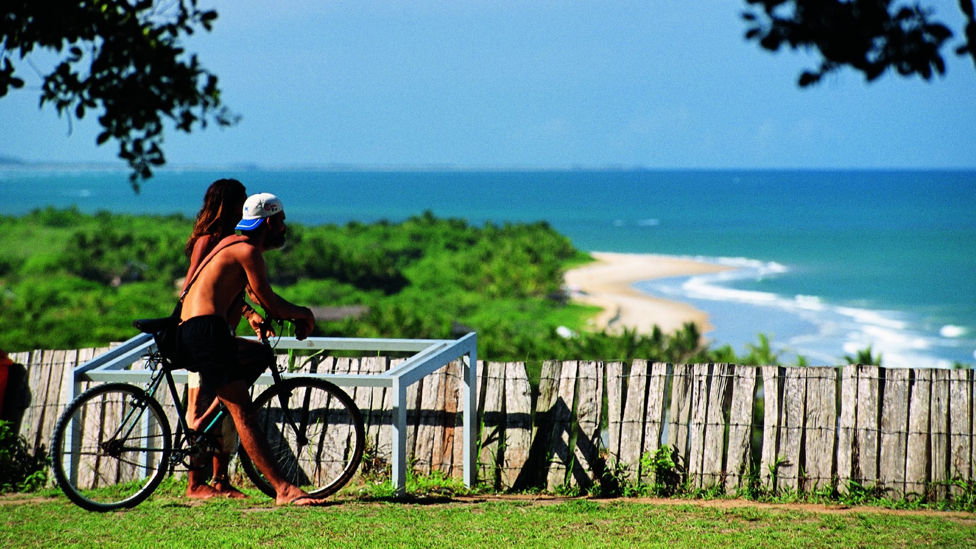 Praia do Espelho es una playa tranquila con piletones naturales