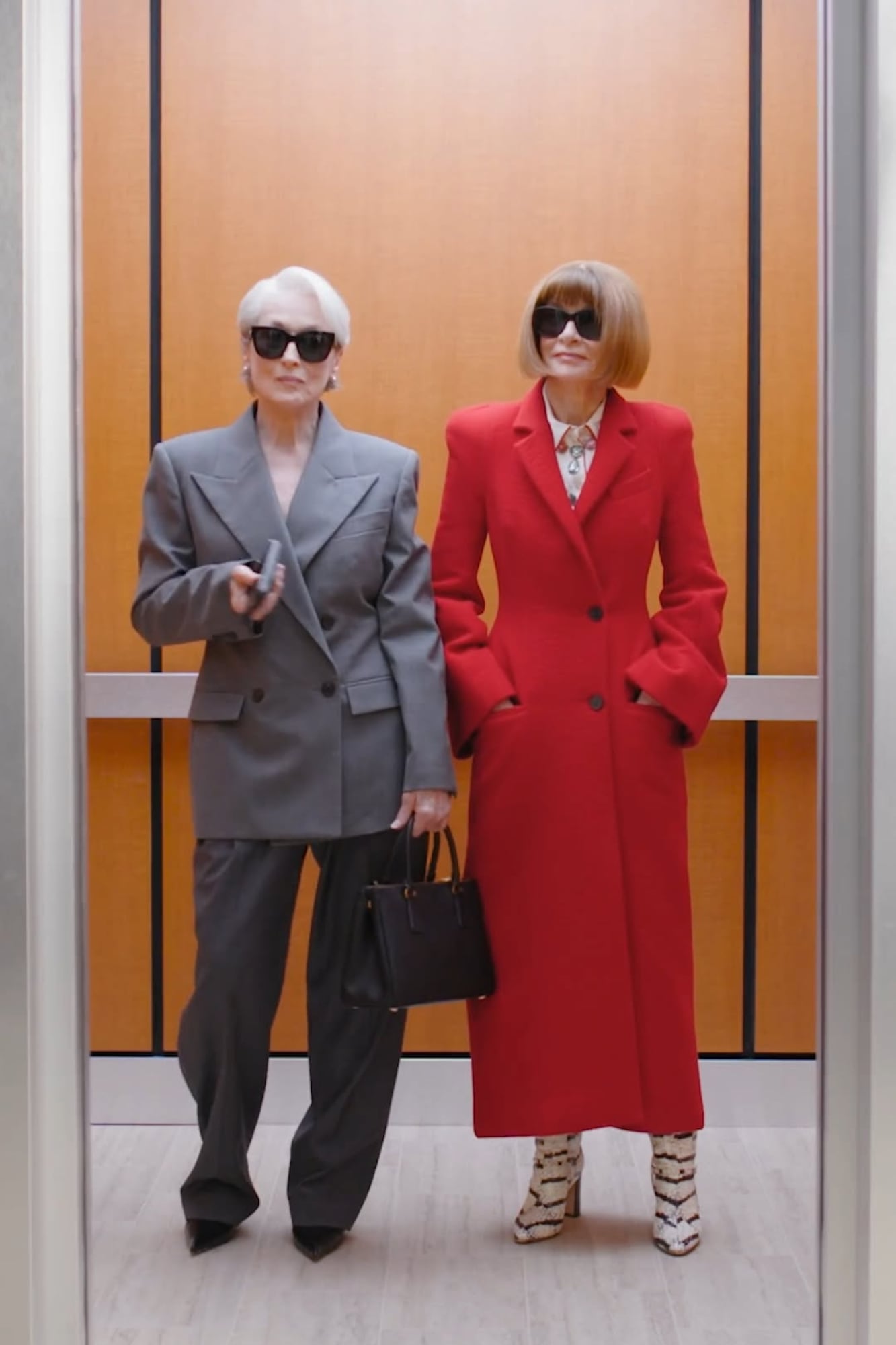 El personaje de Miranda Priestly en El diablo viste a la moda estuvo inspirado en Anna Wintour (Foto: Vogue)