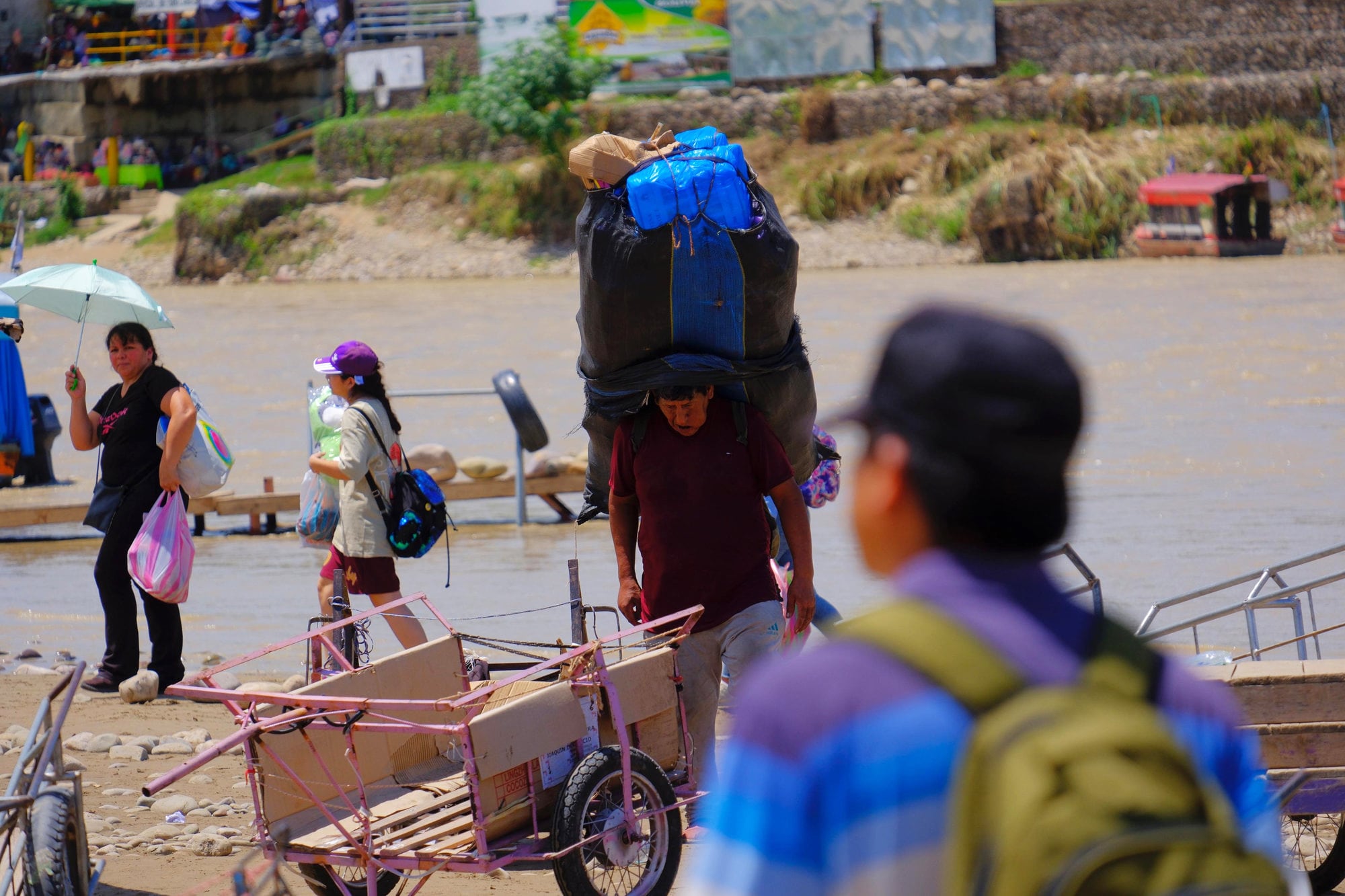Frontera entre Salta y Bolivia.