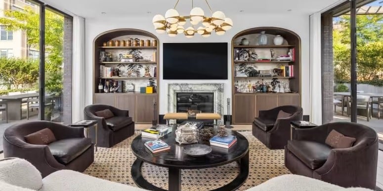 La planta superior propone espacios de mayor intimidad