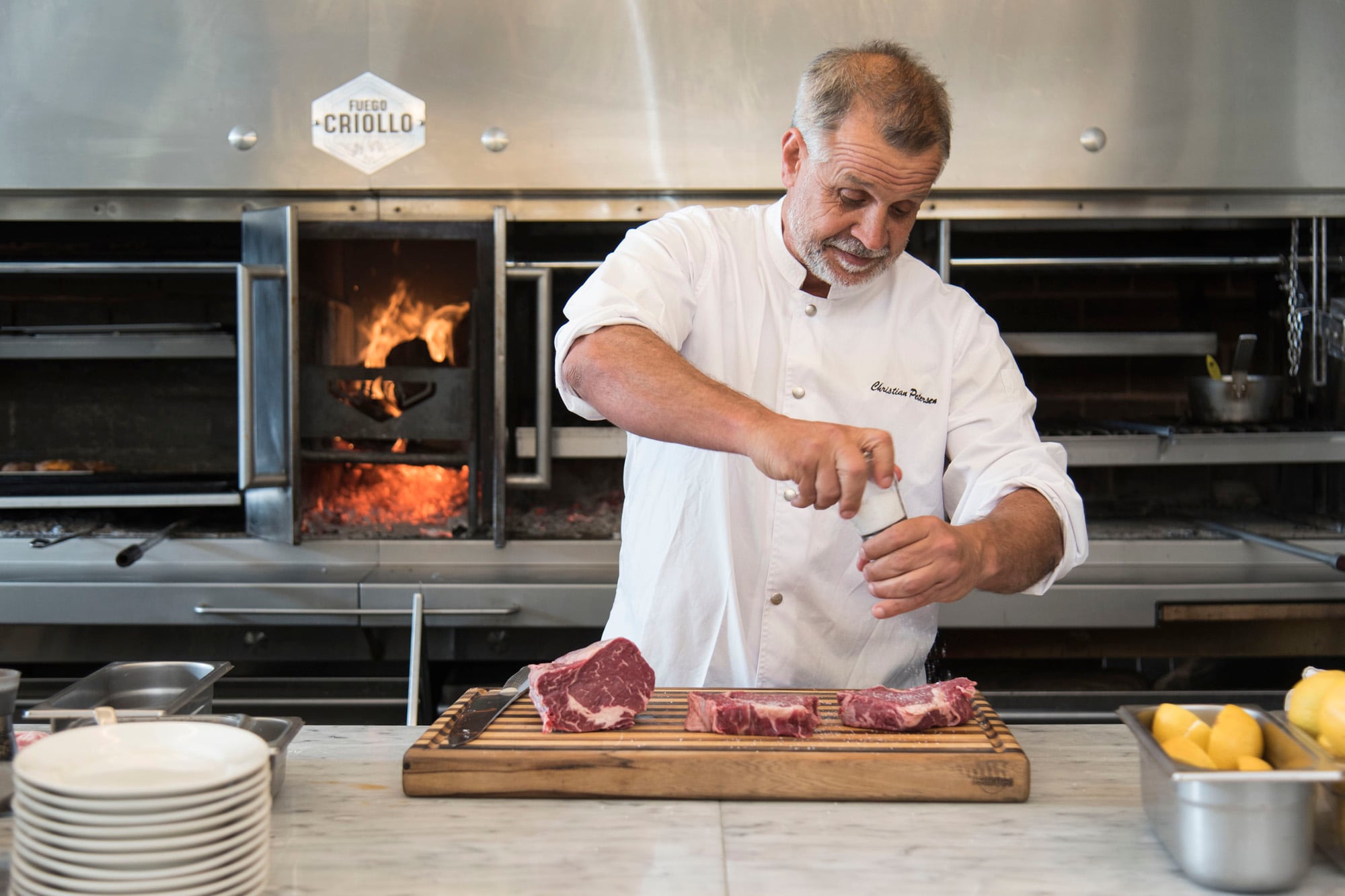 Christian Petersen es uno de los chefs más reconocidos del país