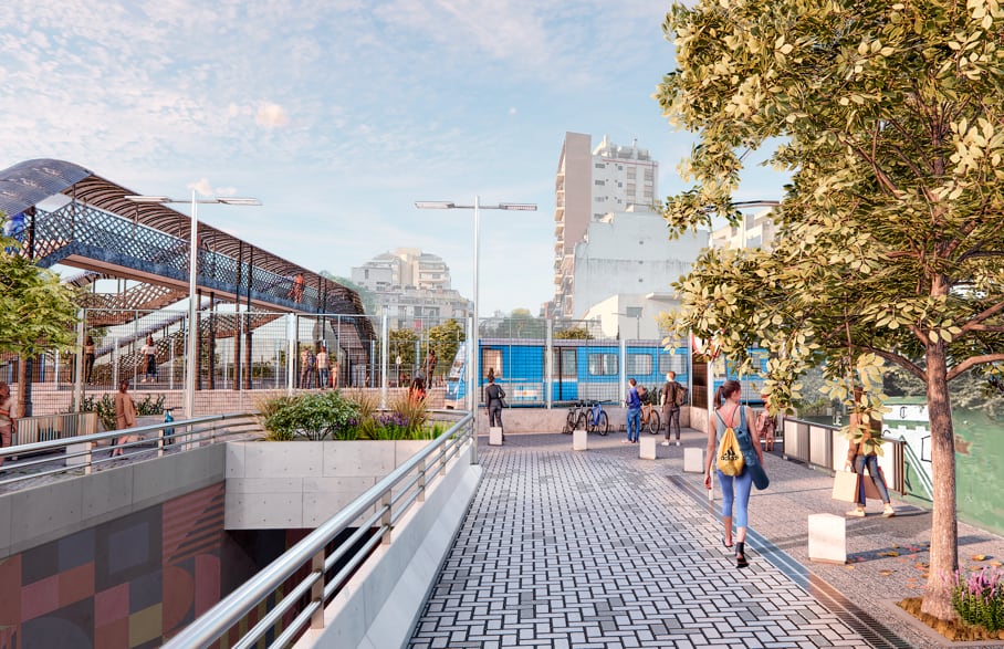 Hay una gran expectativa por esta obra (Foto: GCBA)