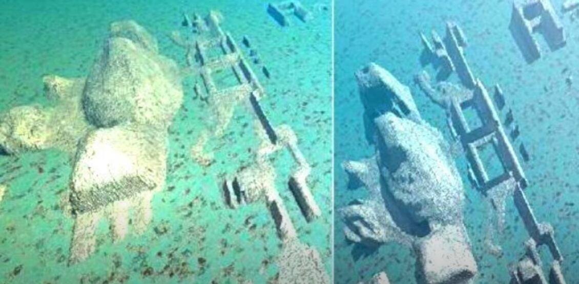 Las imágenes mostraban vestigios de una antigua civilización (Foto:
Ancient Architects)