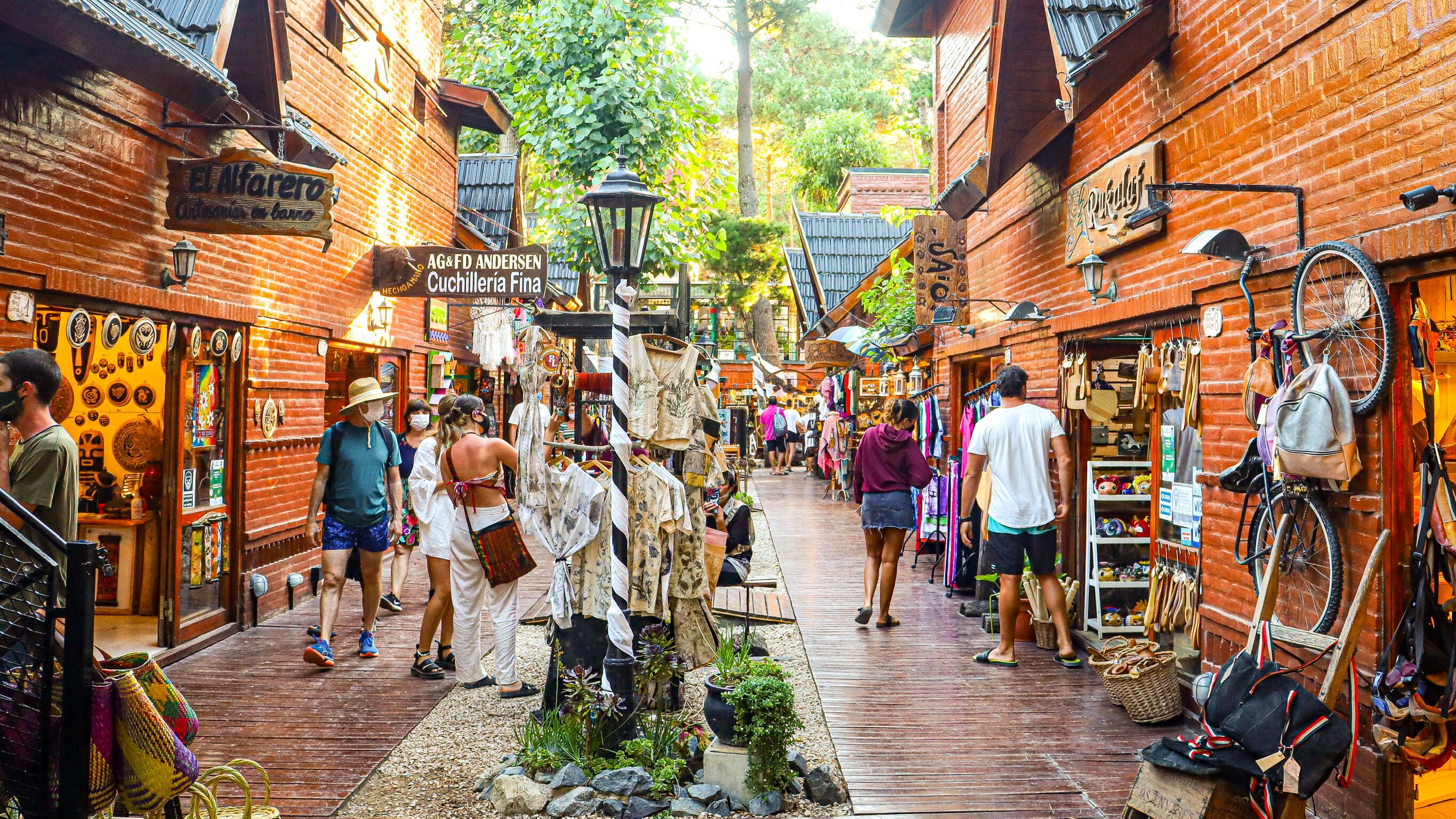 El centro de Mar de las Pampas