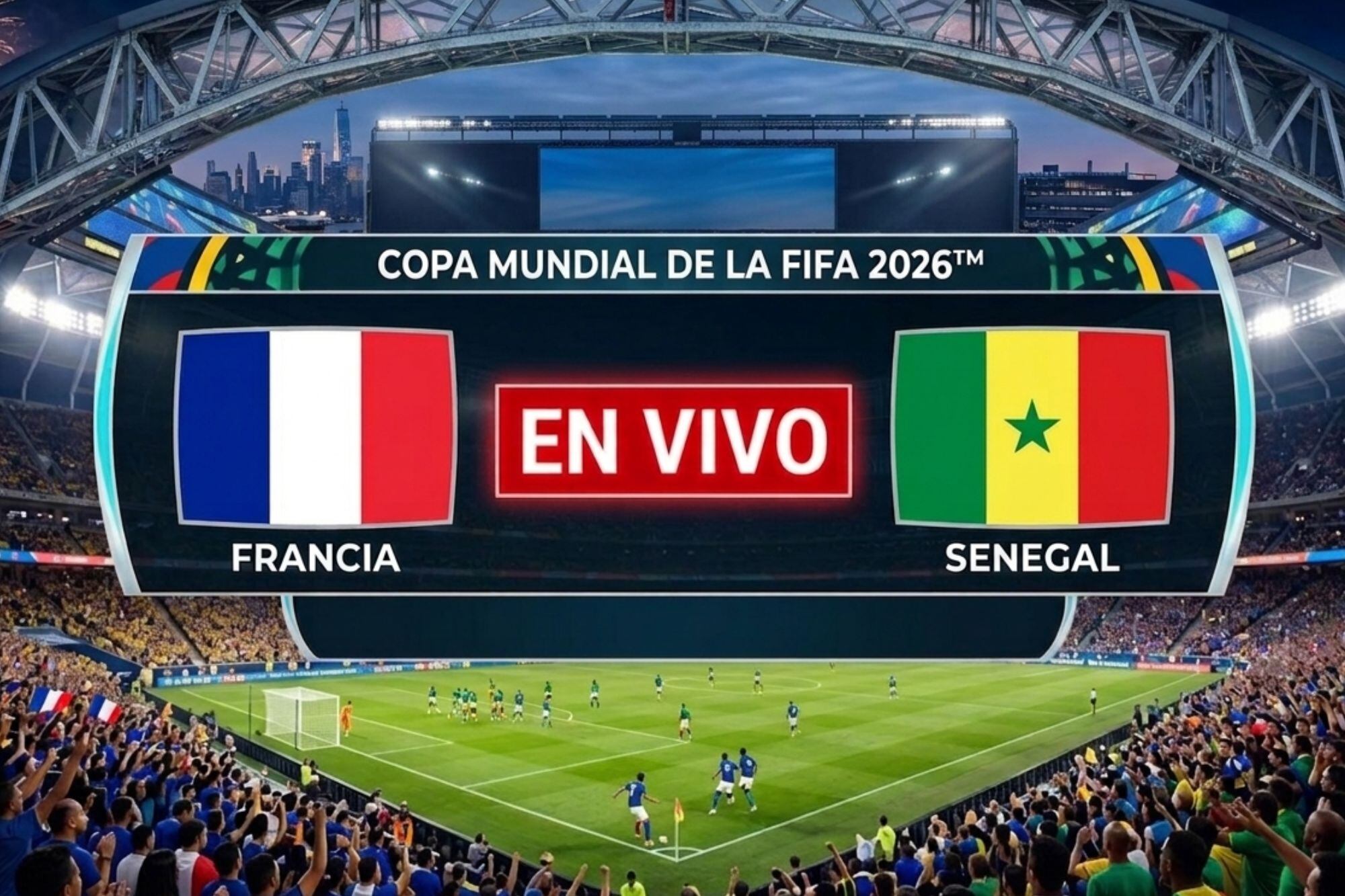 Cómo quedaron Francia vs. Senegal hoy: goles, tabla de posiciones y transmisión en vivo del Mundial 2026